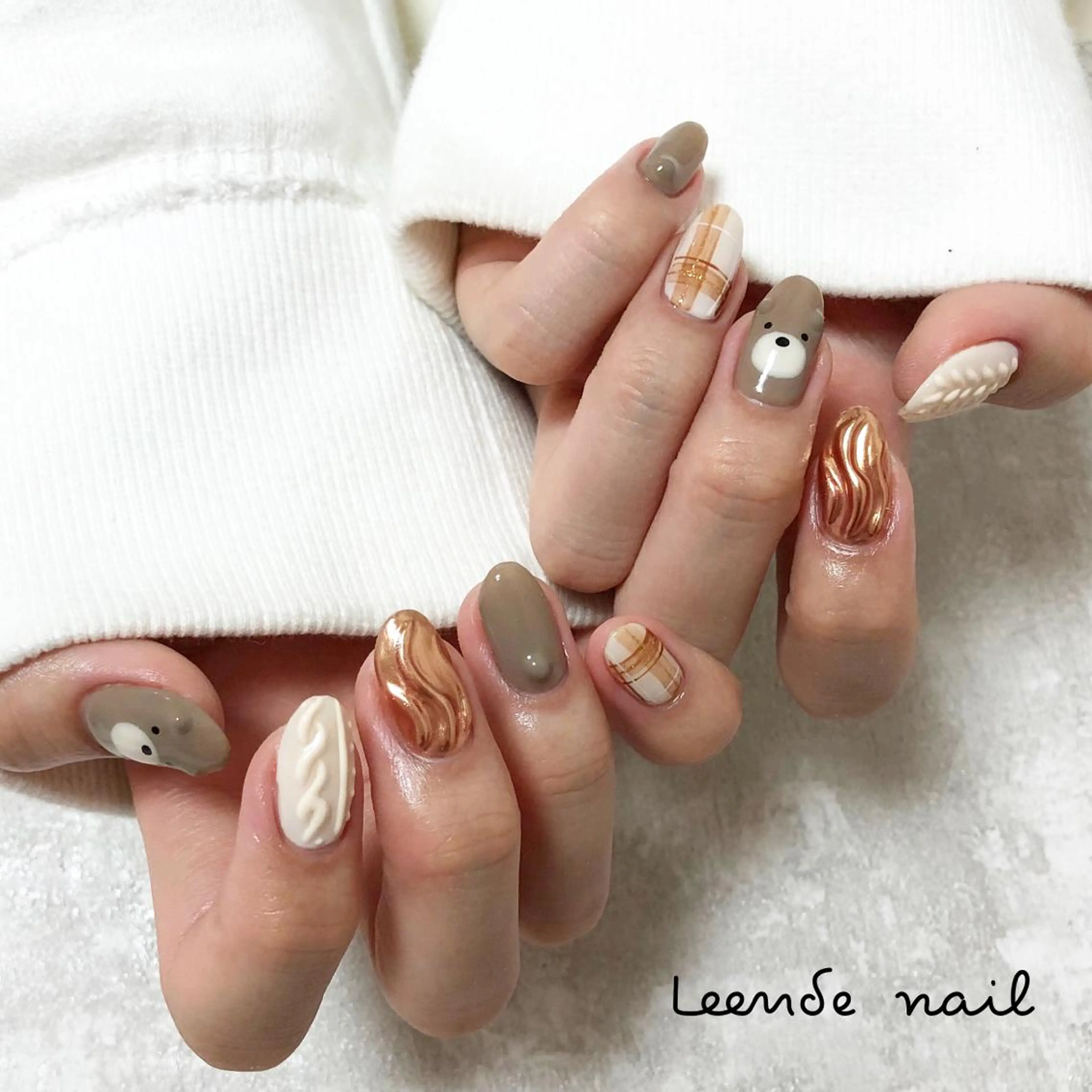 ネイル ハンドネイル Leendenail 【リエンダネイル】のネイルデザイン