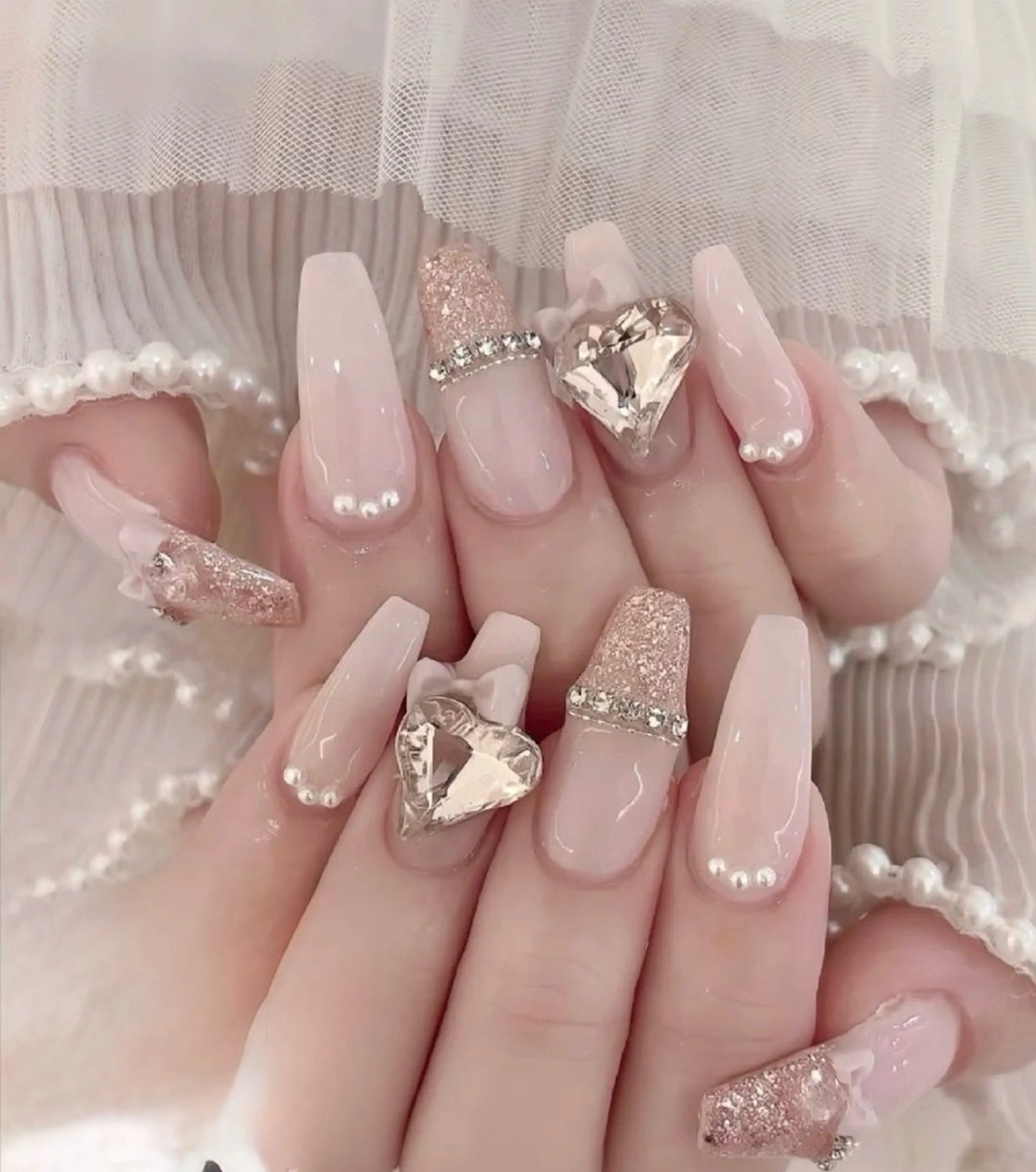 ネイル アートネイル オーロラネイル ブルー チークネイル フットネイル ハンドネイル NICY NAIL所属・NICY NAIL 池袋のネイルデザイン