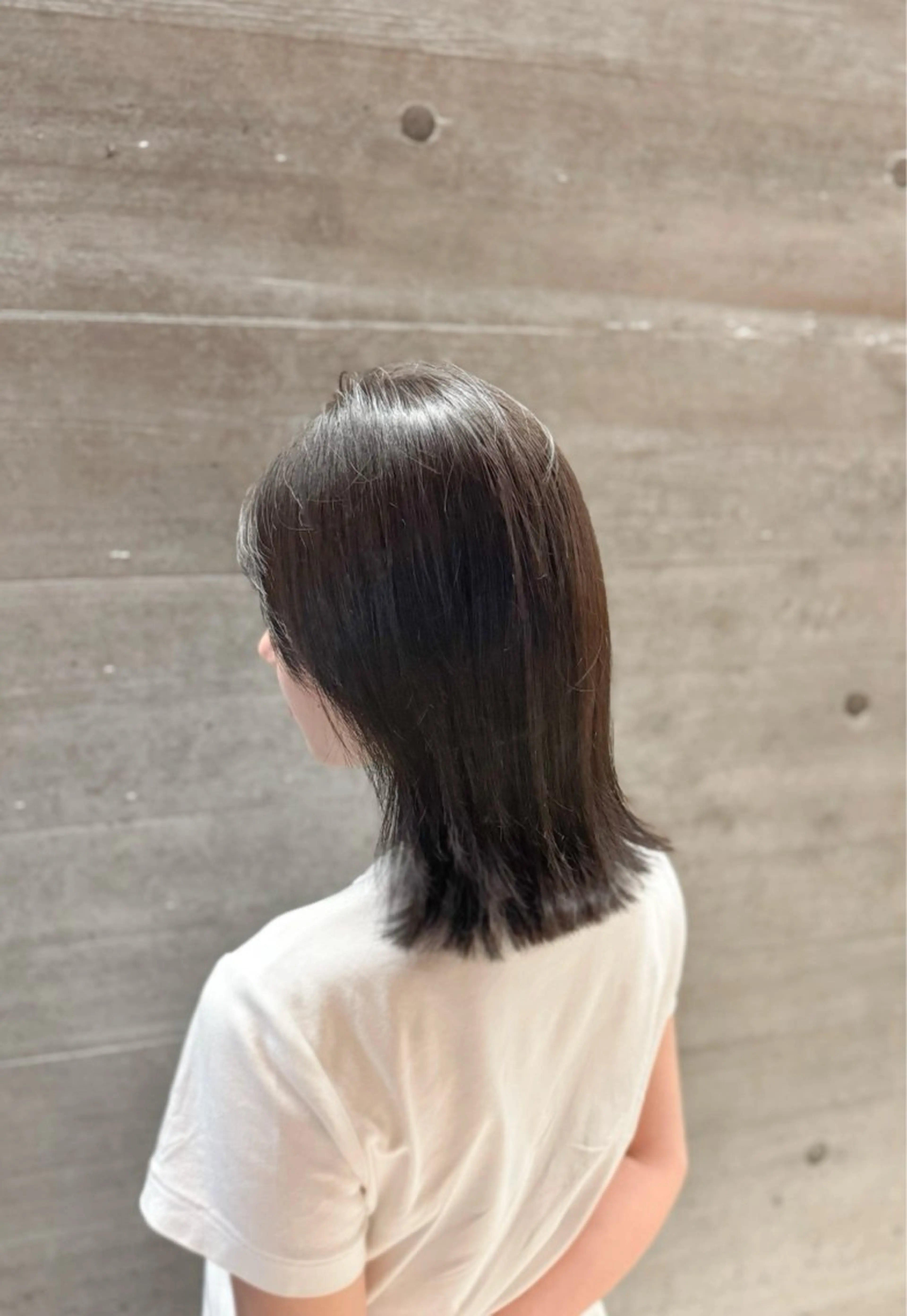 セミロング ヘアカラー Kingdom鎌倉所属・透明感カラー/艶髪 /鎌倉/ヤタベケンタのヘアスタイル