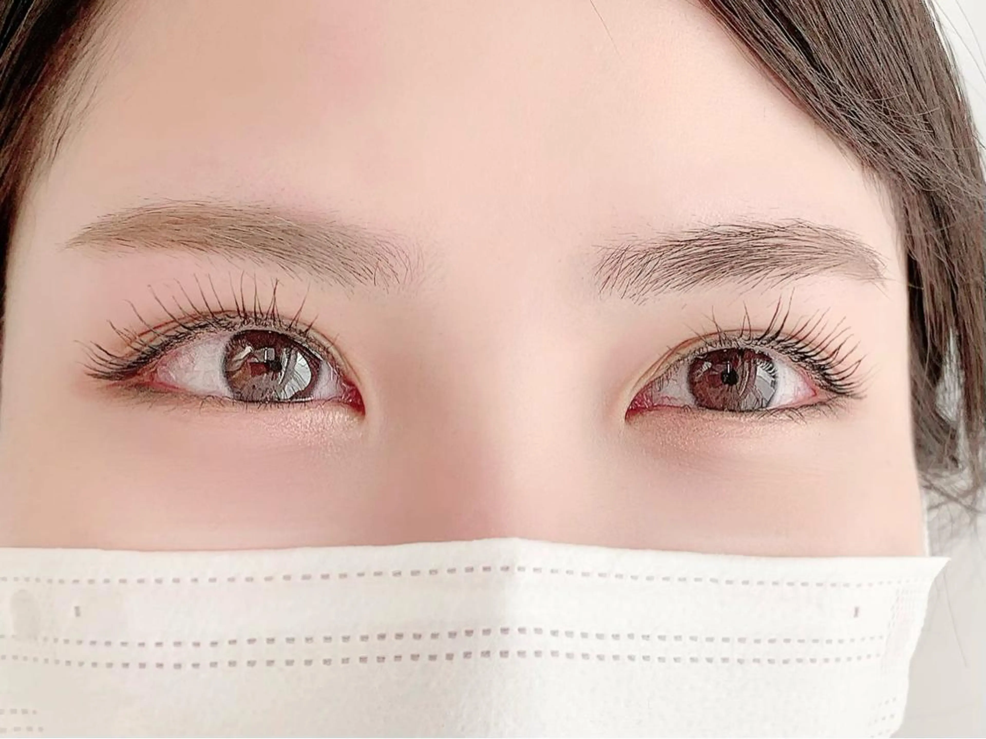 マツエク・マツパ パリジェンヌラッシュリフト まつげパーマ 下まつげエクステ BellFlower Aki（眉・まつげ）のマツエク・マツパデザイン