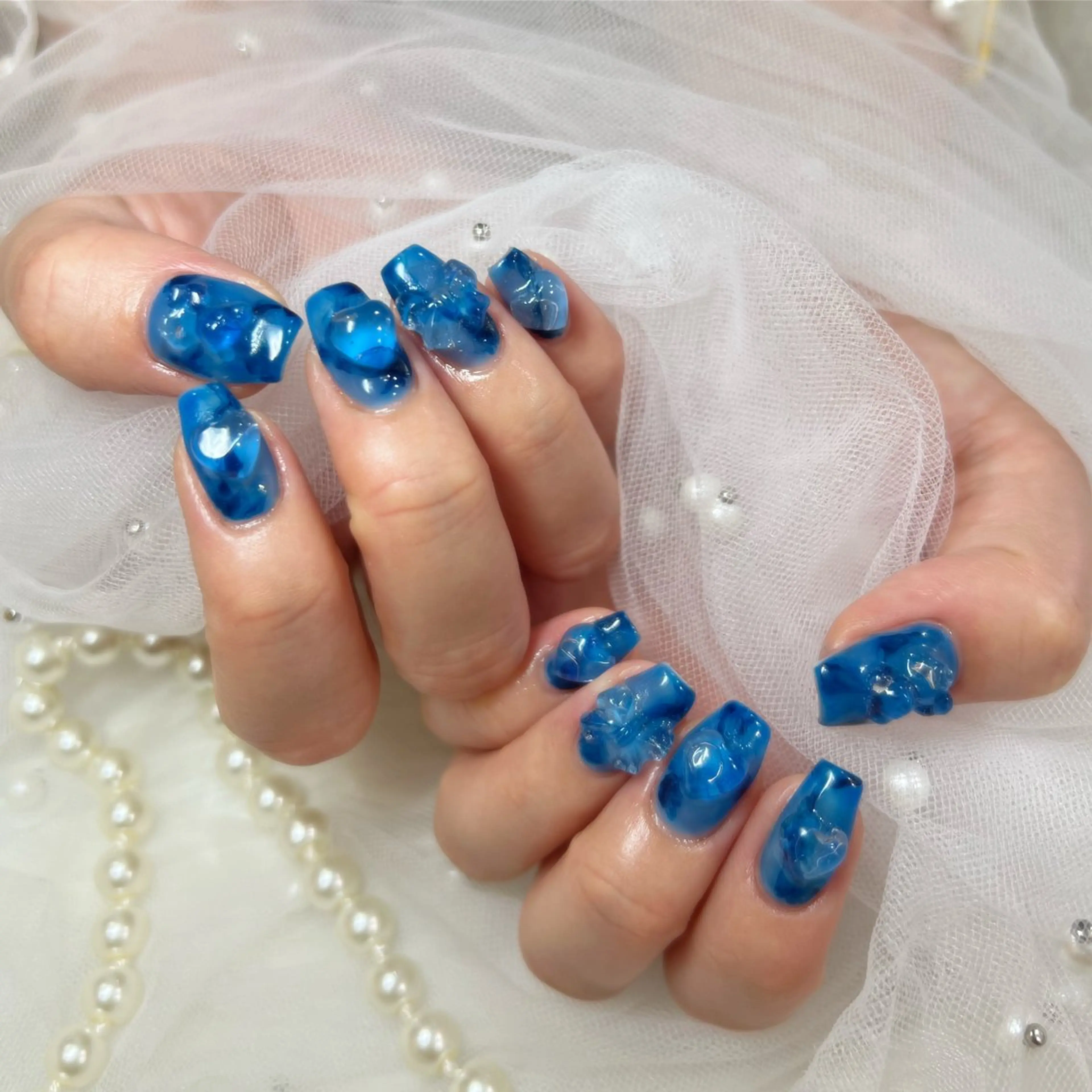 ネイル ハンドネイル zir  nail 🕊️💗RIOのネイルデザイン