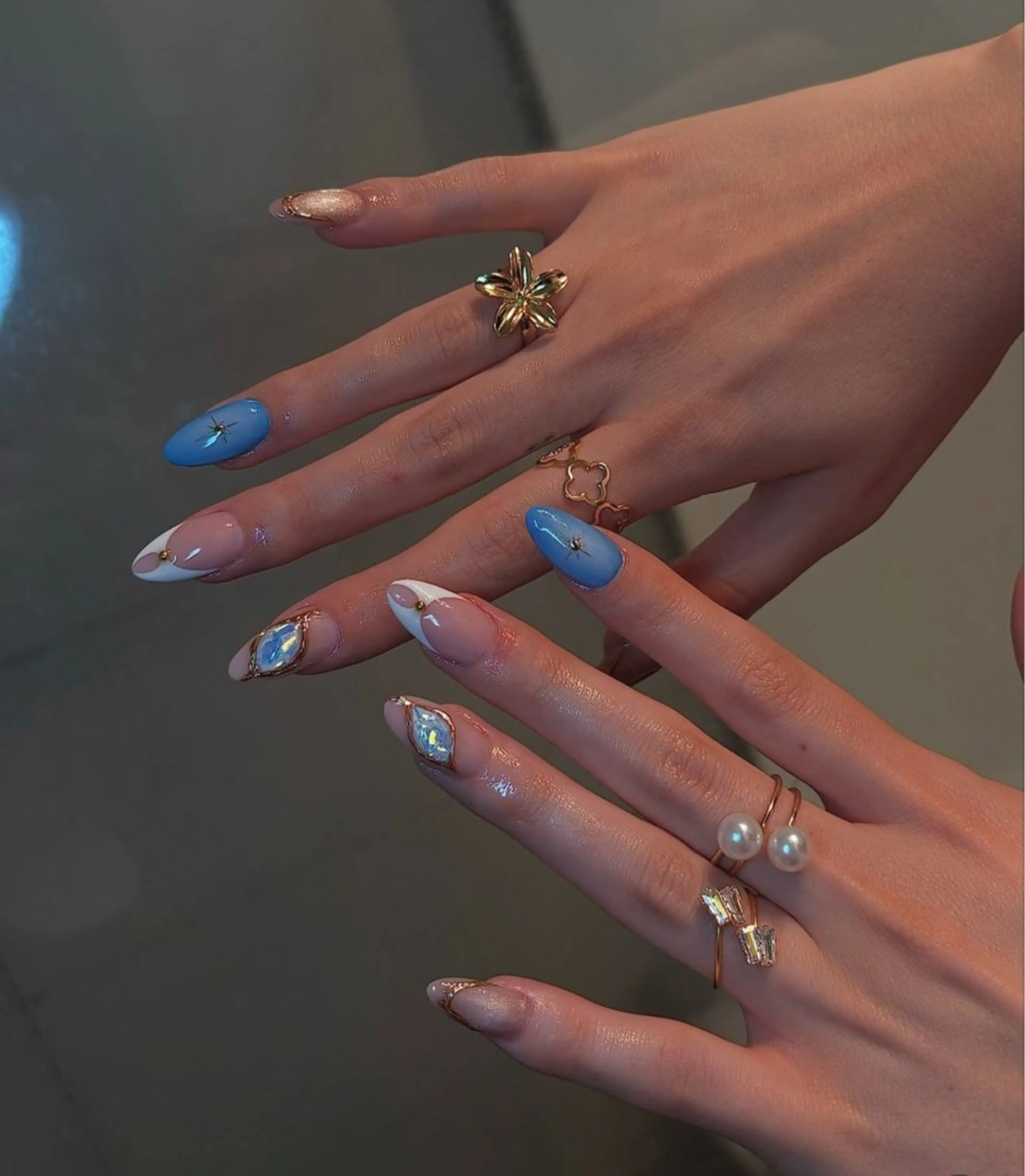 ネイル 長さ出し ジェルネイル オフィスネイル ワンカラーネイル パラジェル ハンドネイル Michi_Nails_Salon所属・Michi Nail Staffのネイルデザイン