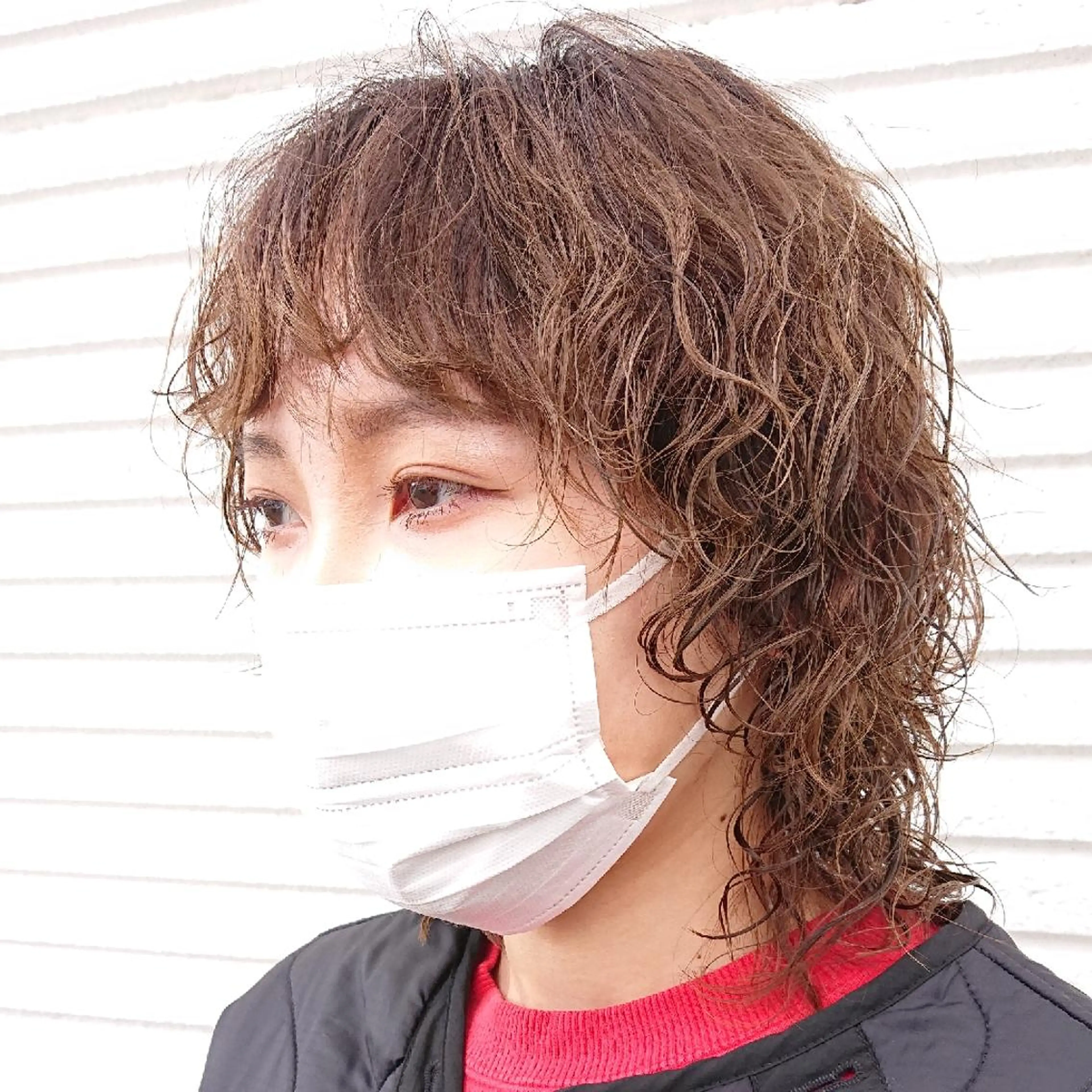 ショート カラー ウルフカット 浅野 翔馬のヘアスタイル