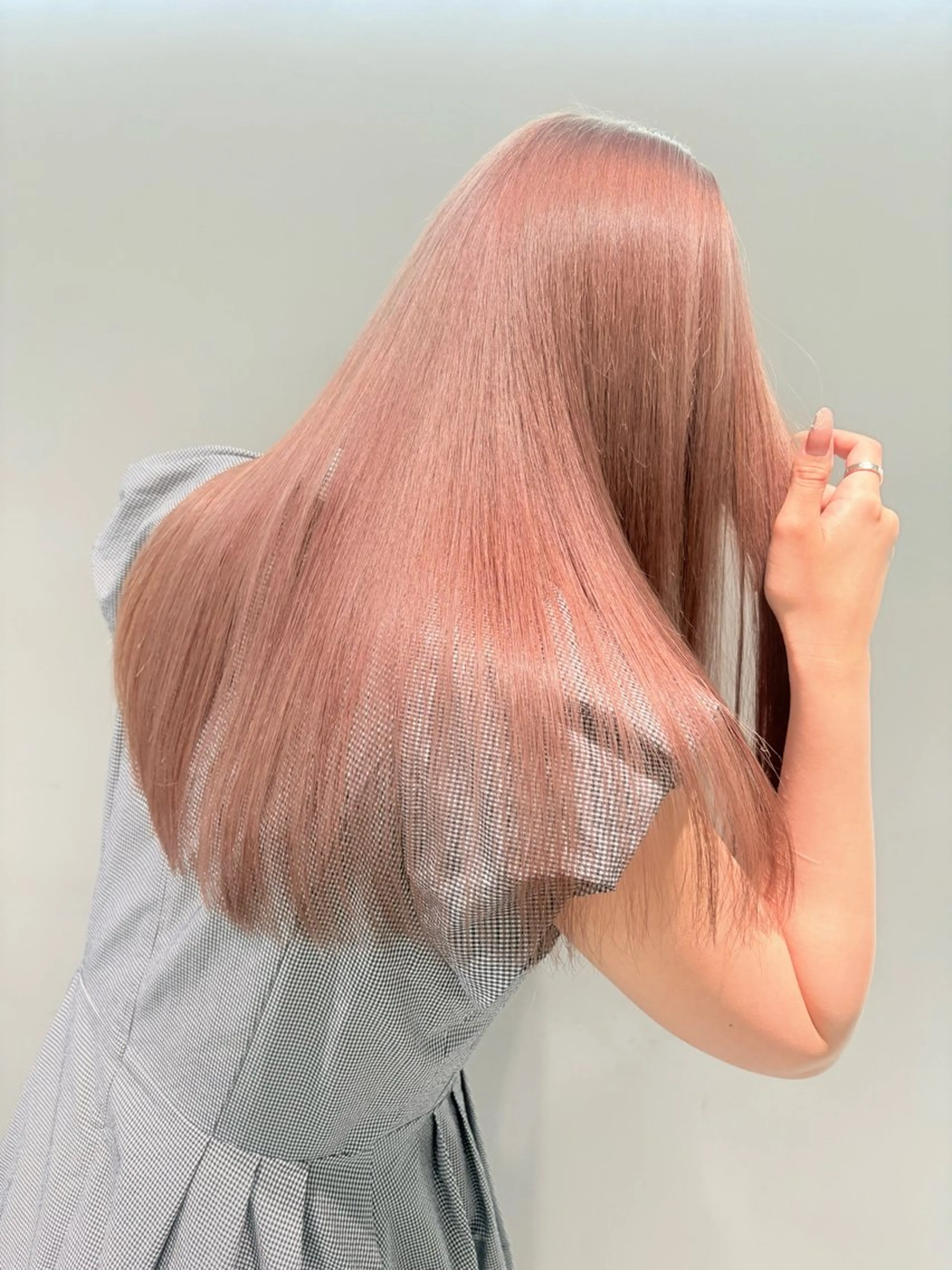 カラー ヘアカラー Harune/うる艶 ハイトーンのヘアスタイル