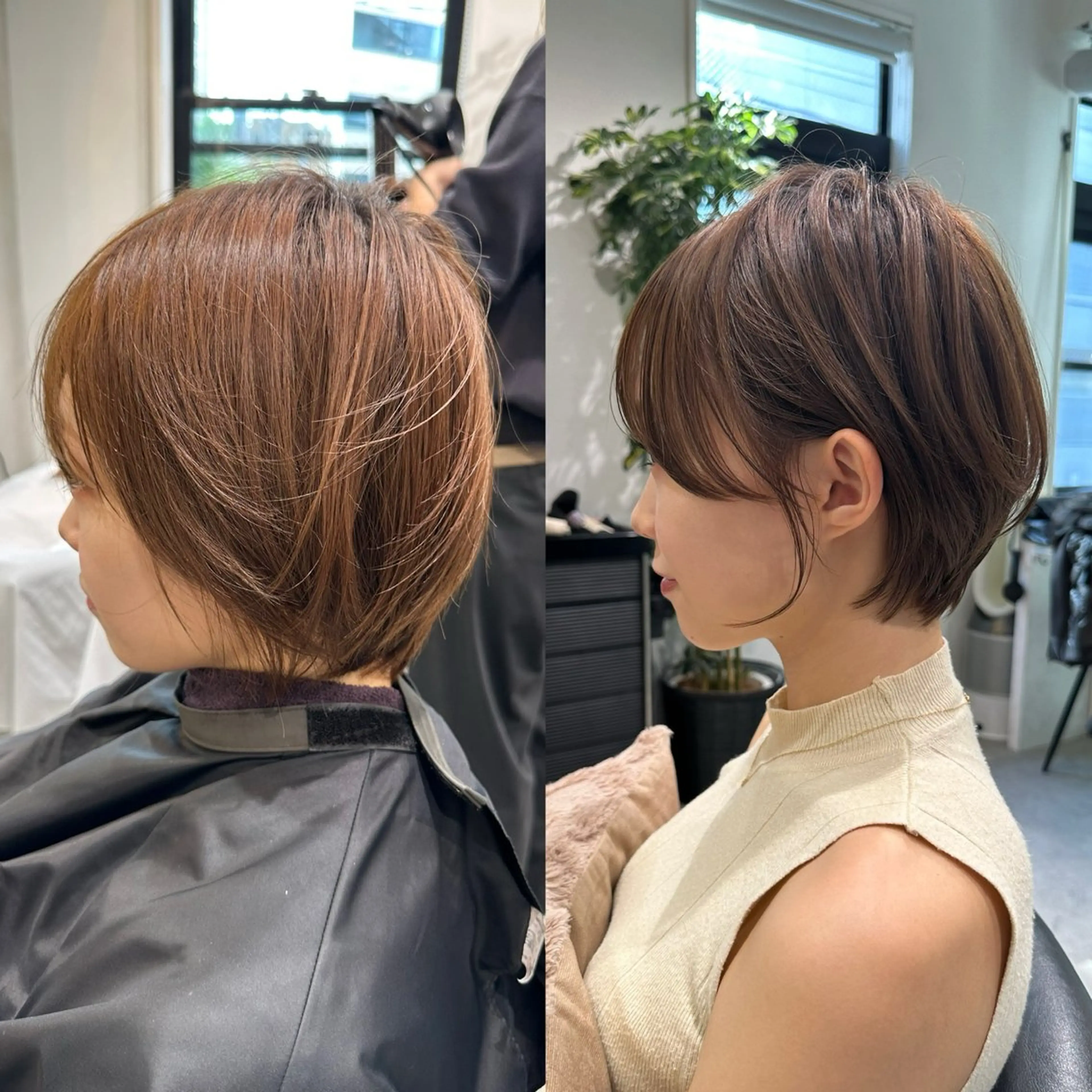ショート ショートヘア 小顔カット カット ヘアカラー トリートメント ヘッドスパ 遠藤大雅 ショート /韓国ボブ🌈のヘアスタイル