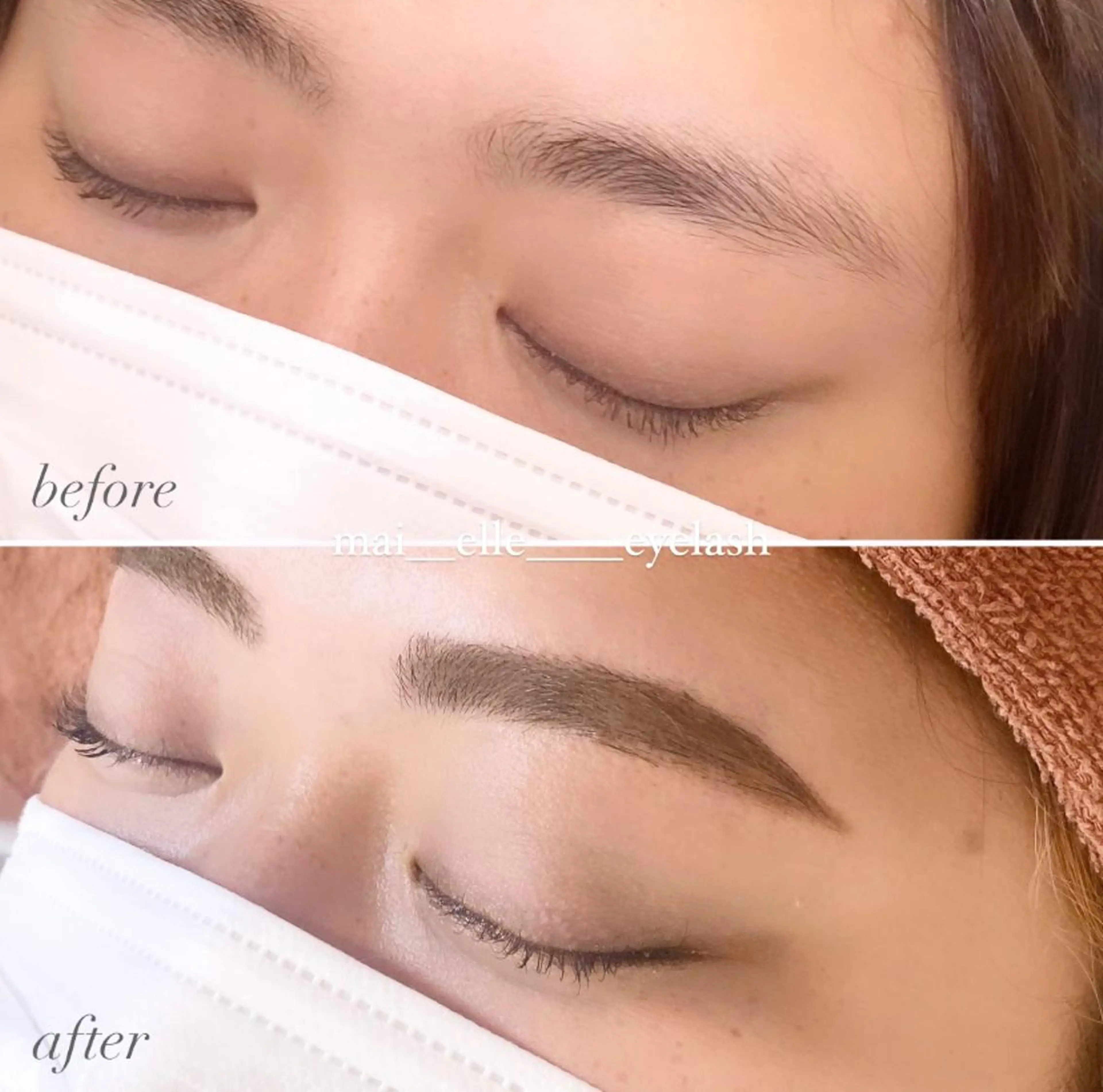 アイブロウ frill eye beauty by ELLE所属・ふわ眉✴︎うぶ眉 🌸maiの眉毛・アイブロウイメージ