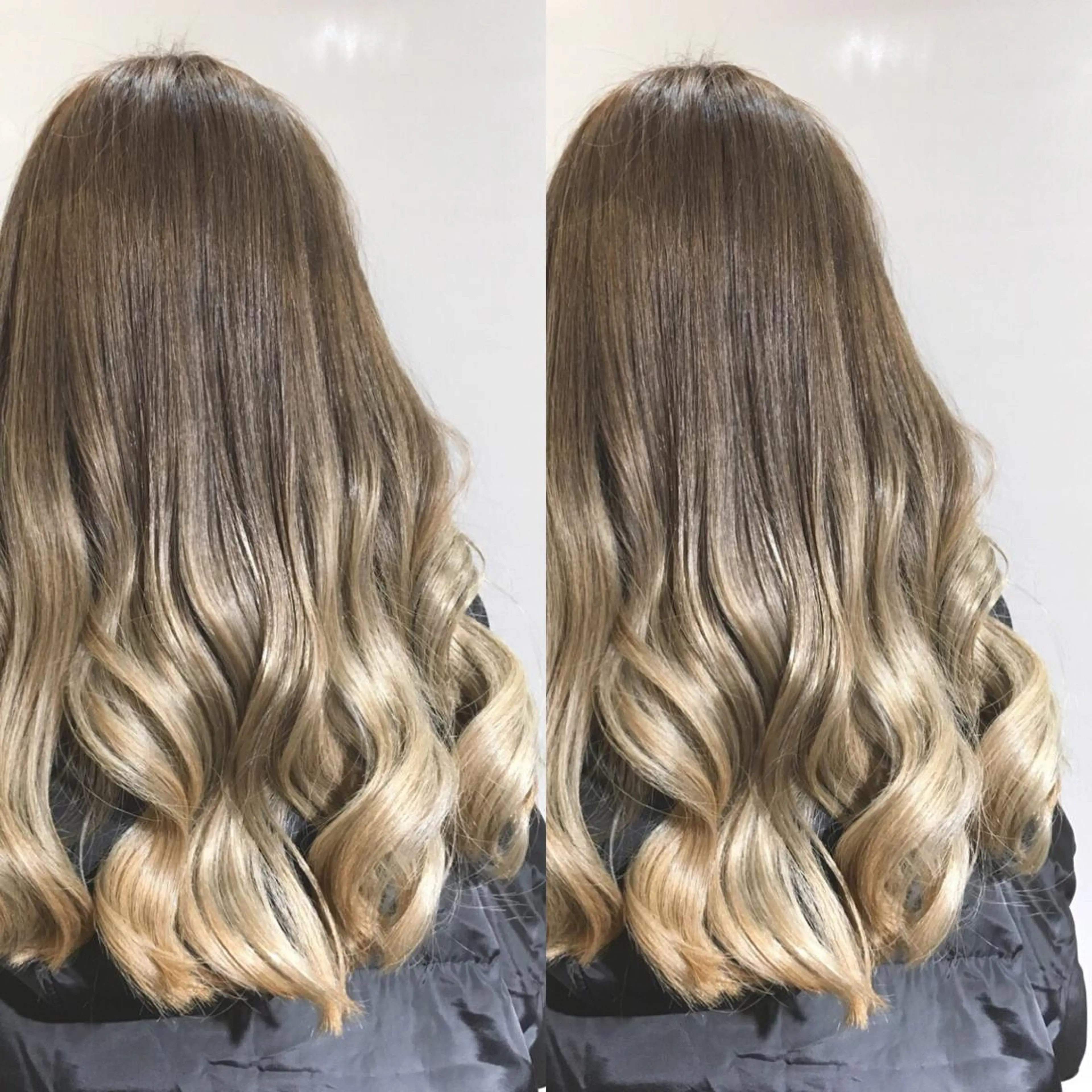 ロング カラー ヘアアレンジ ベージュカラー ブリーチ グラデーションカラー 外国人風カラー As hair所属・🌟かかりつけ美容師 🌟アスカのヘアスタイル
