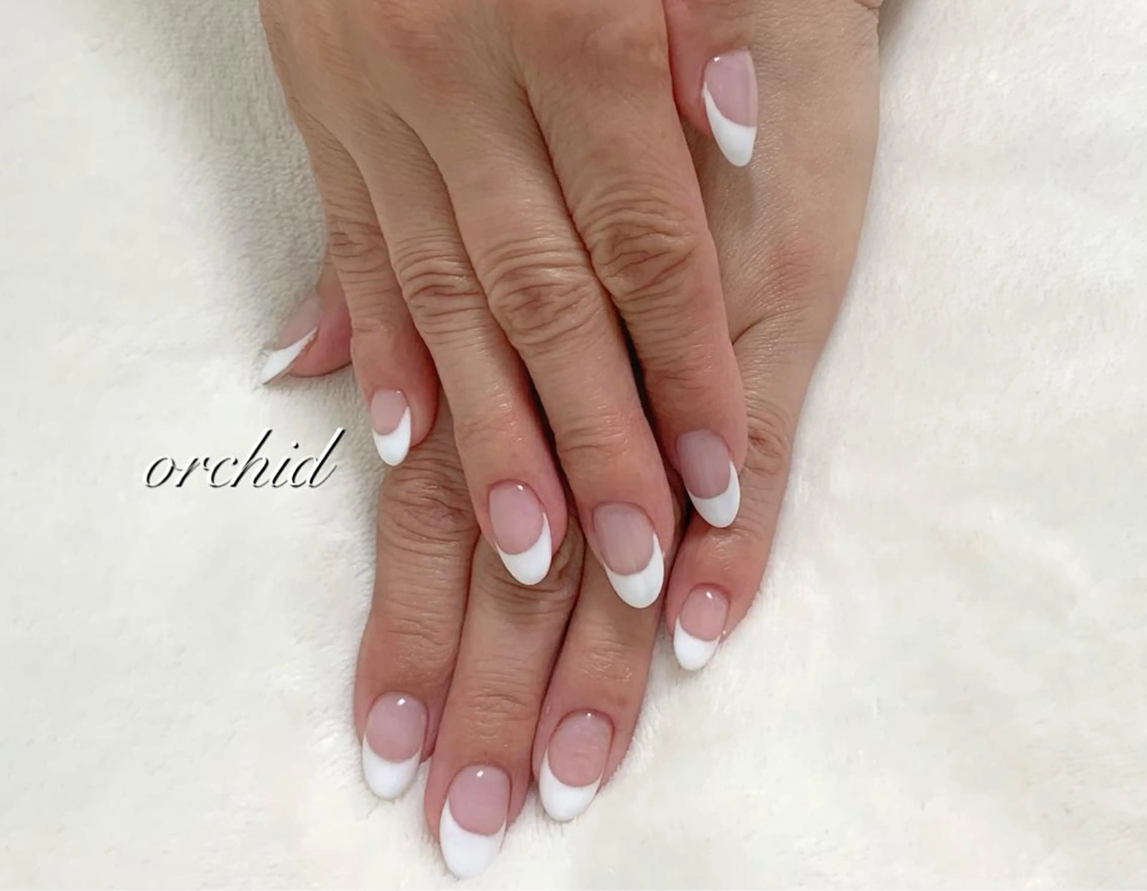 ネイル ハンドネイル orchid ♡オーキッドのネイルデザイン