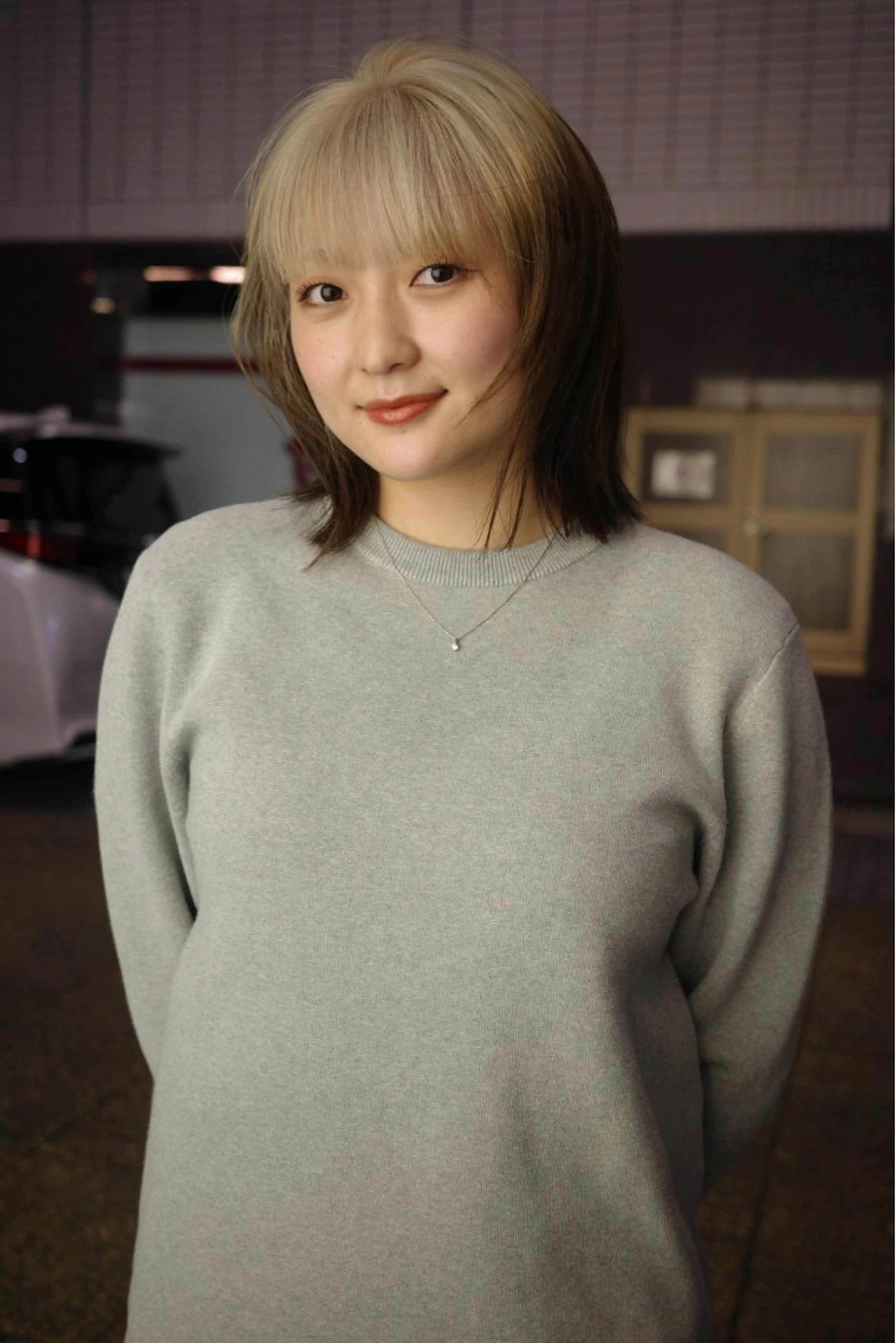 ミディアム カラー ヘアカラー トリートメント Hair & make Lamp所属・梅田のブリーチ特化 美容師KAI🥰のヘアスタイル