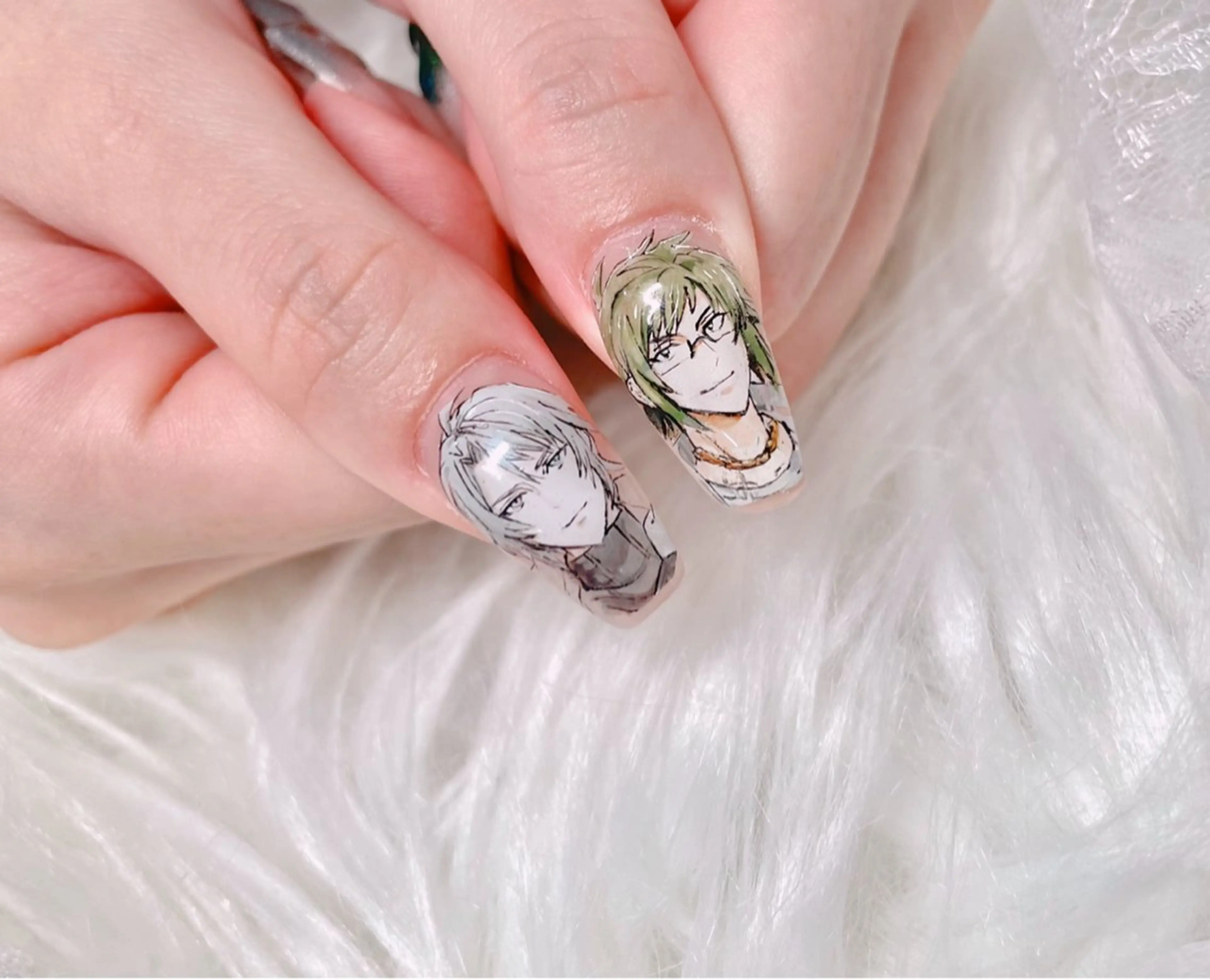 ネイル ハンドネイル ゆりか ジョアアンジェ福島のネイルデザイン