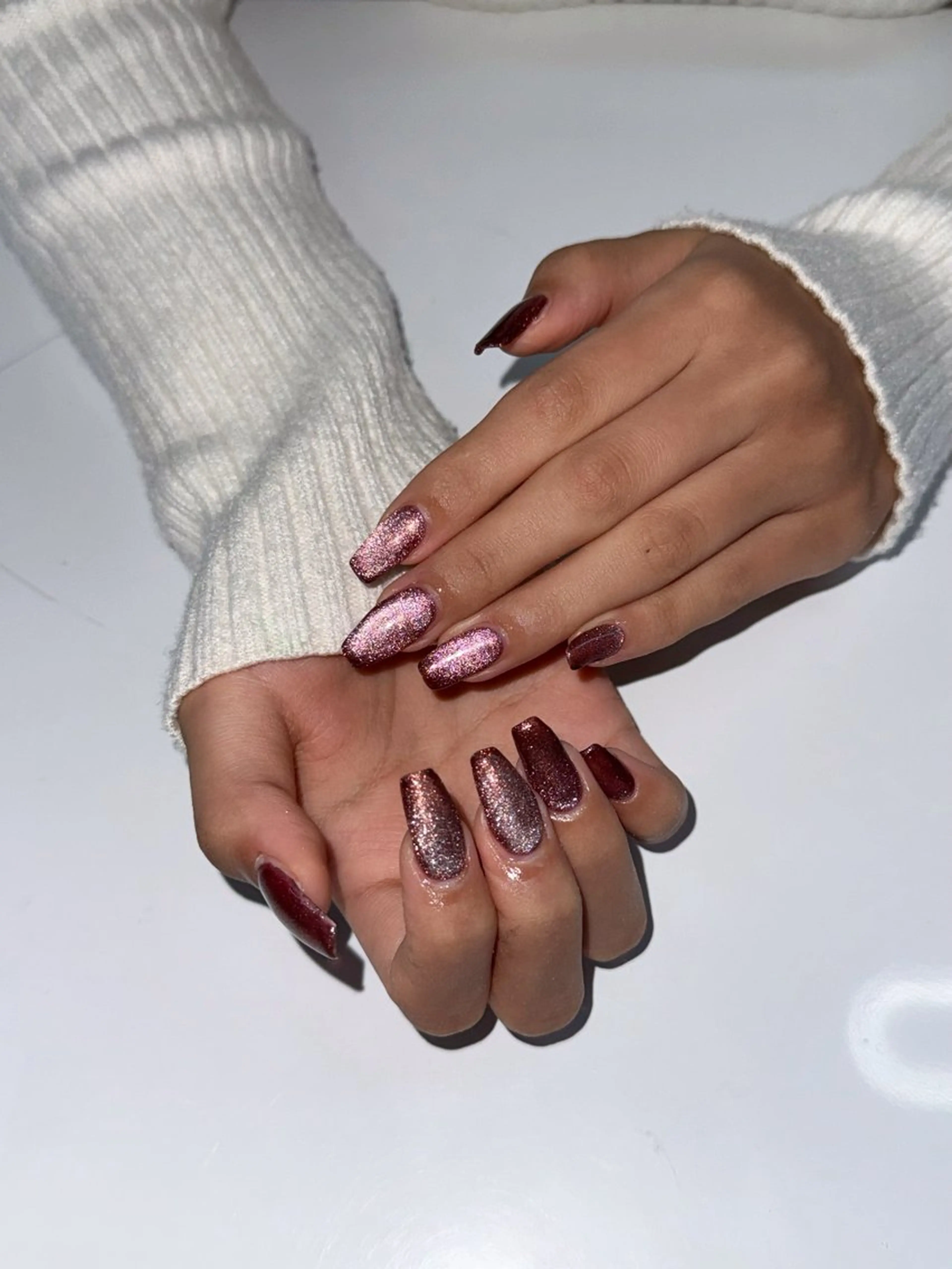 ハンドネイル 🧲オフなしマグネット🧲の写真