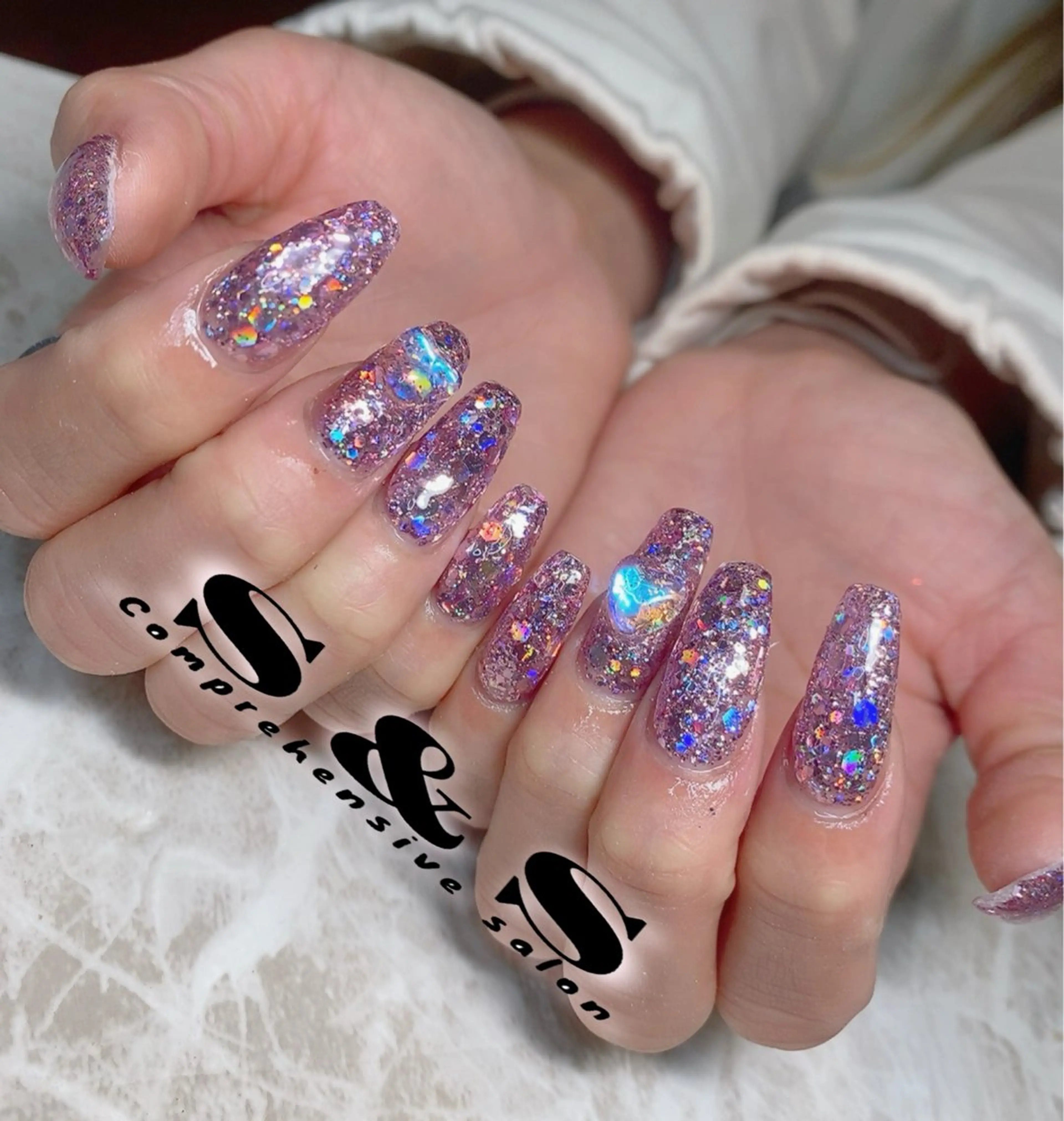 ネイル 長さ出し メンズネイル 持ち込み スカルプネイル S&S 村田小百合のネイルデザイン