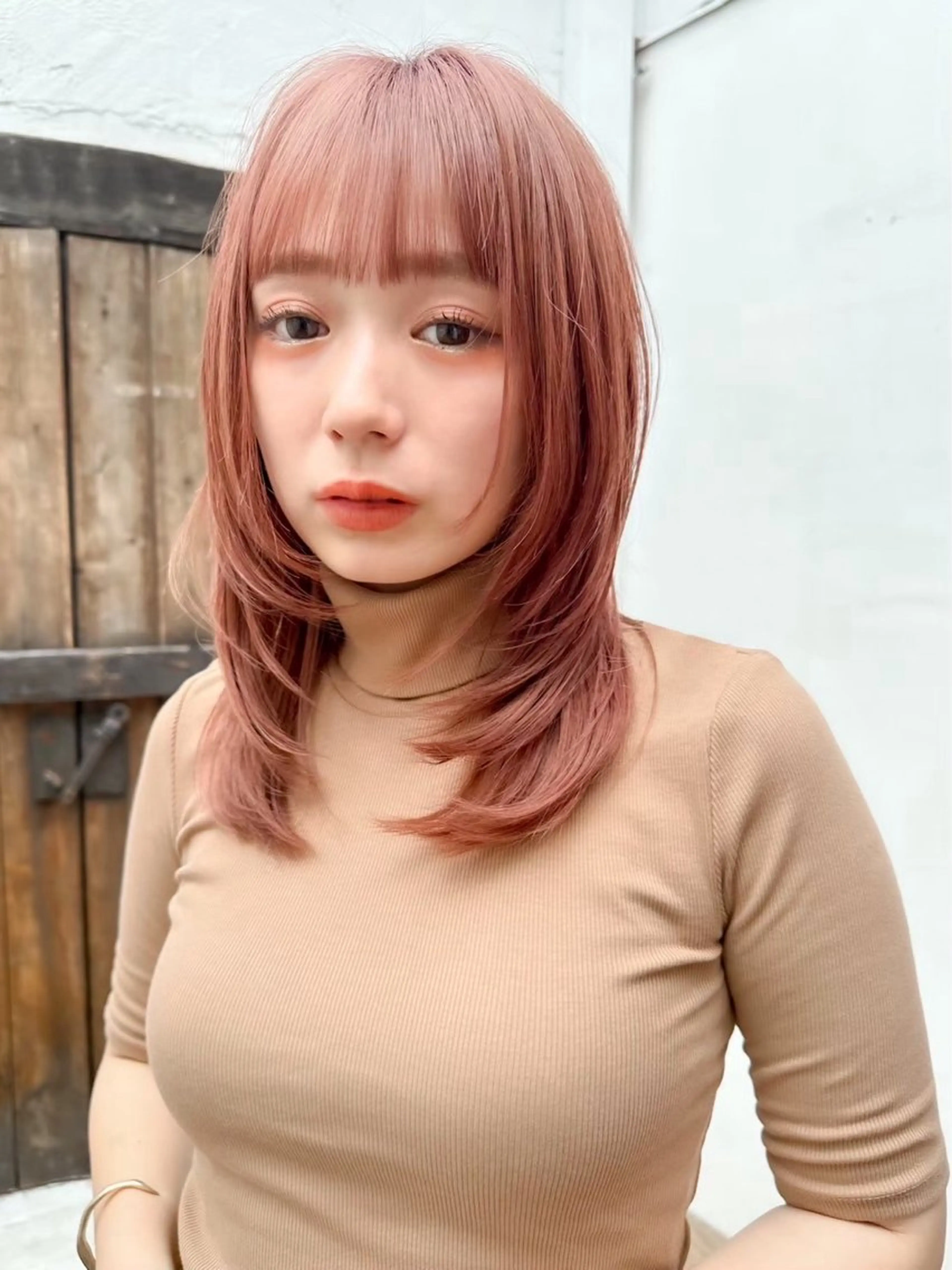 ミディアム トリートメント 🌹ボブ/髪質改善 韓国レイヤー🌹澤口のヘアスタイル