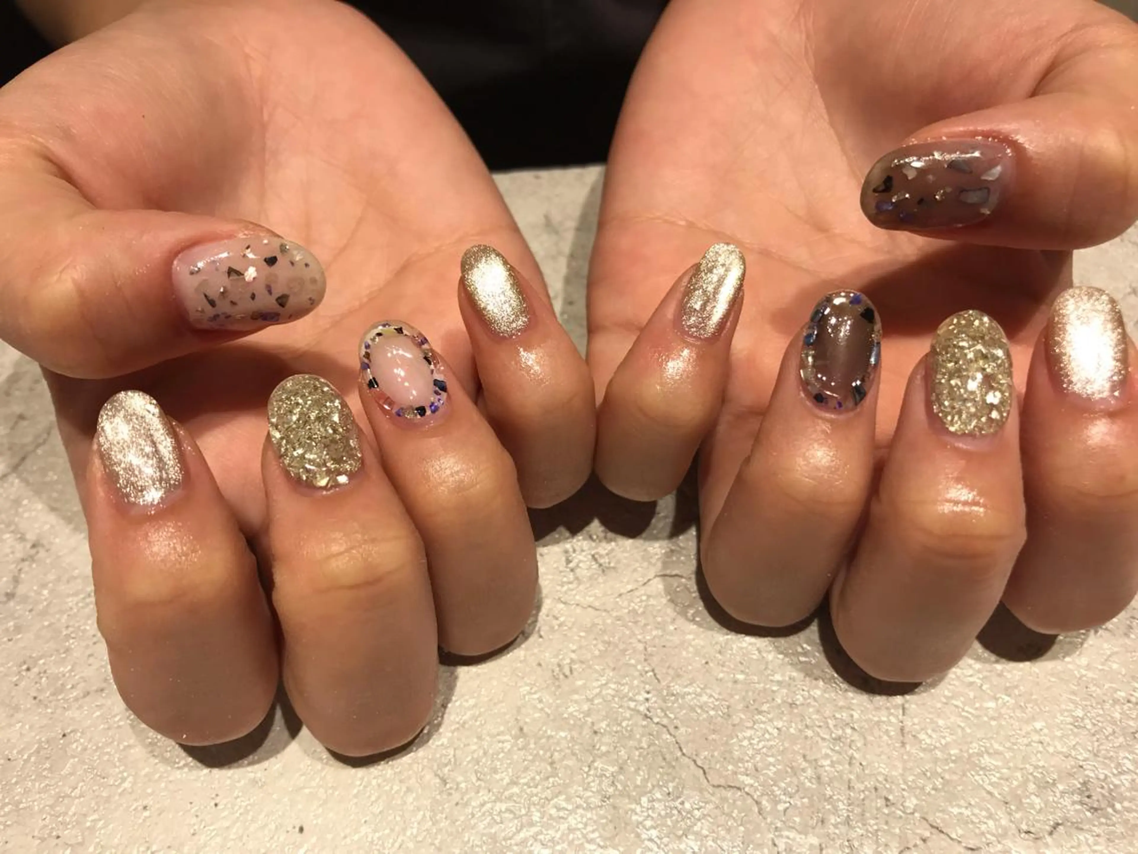 ネイル ハンドネイル ハンドケア nail salon　Natural Cure所属・平井 彩香のネイルデザイン