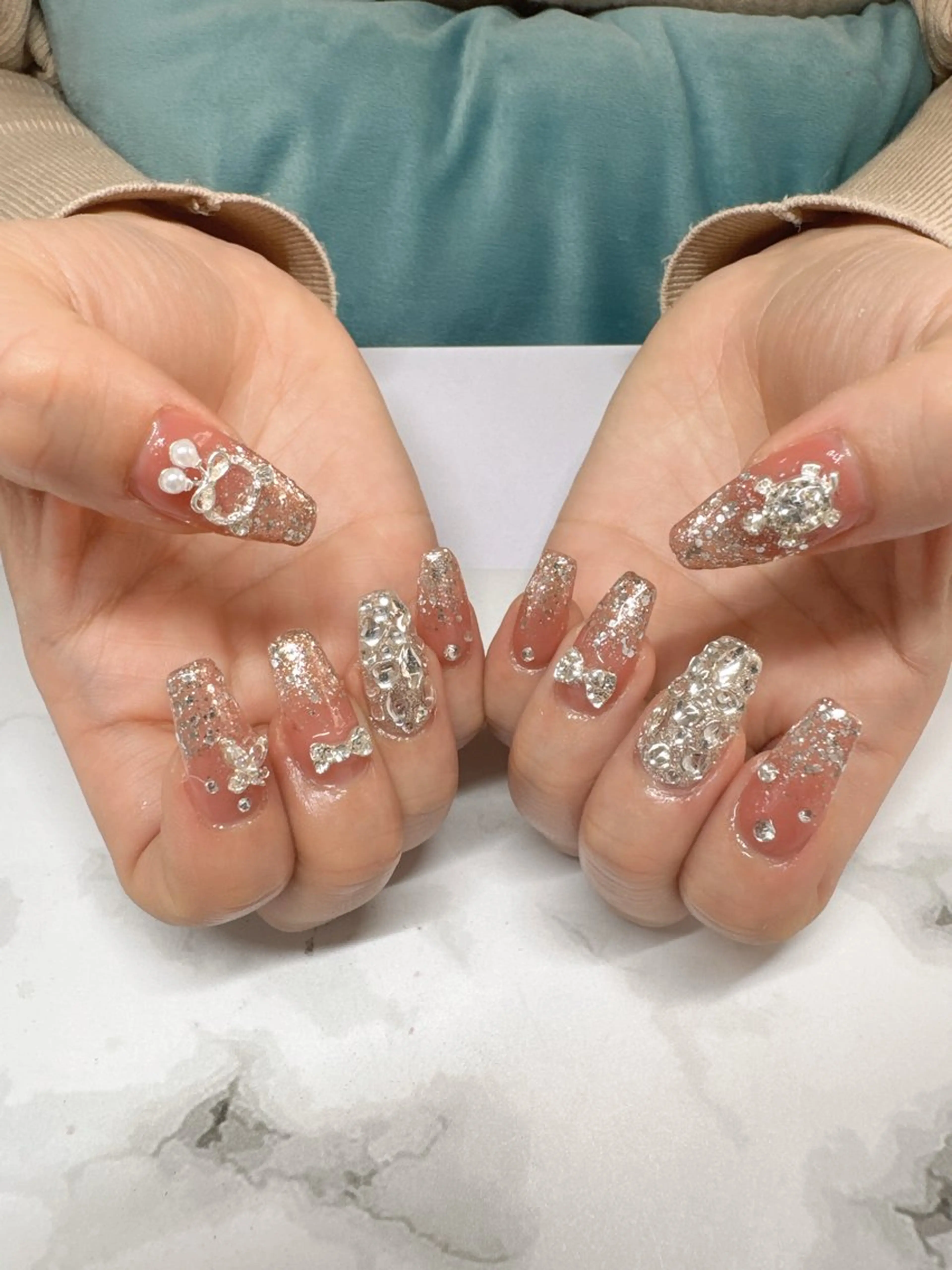 ネイル 長さ出し ネイルチップ Star Beautyのネイルデザイン