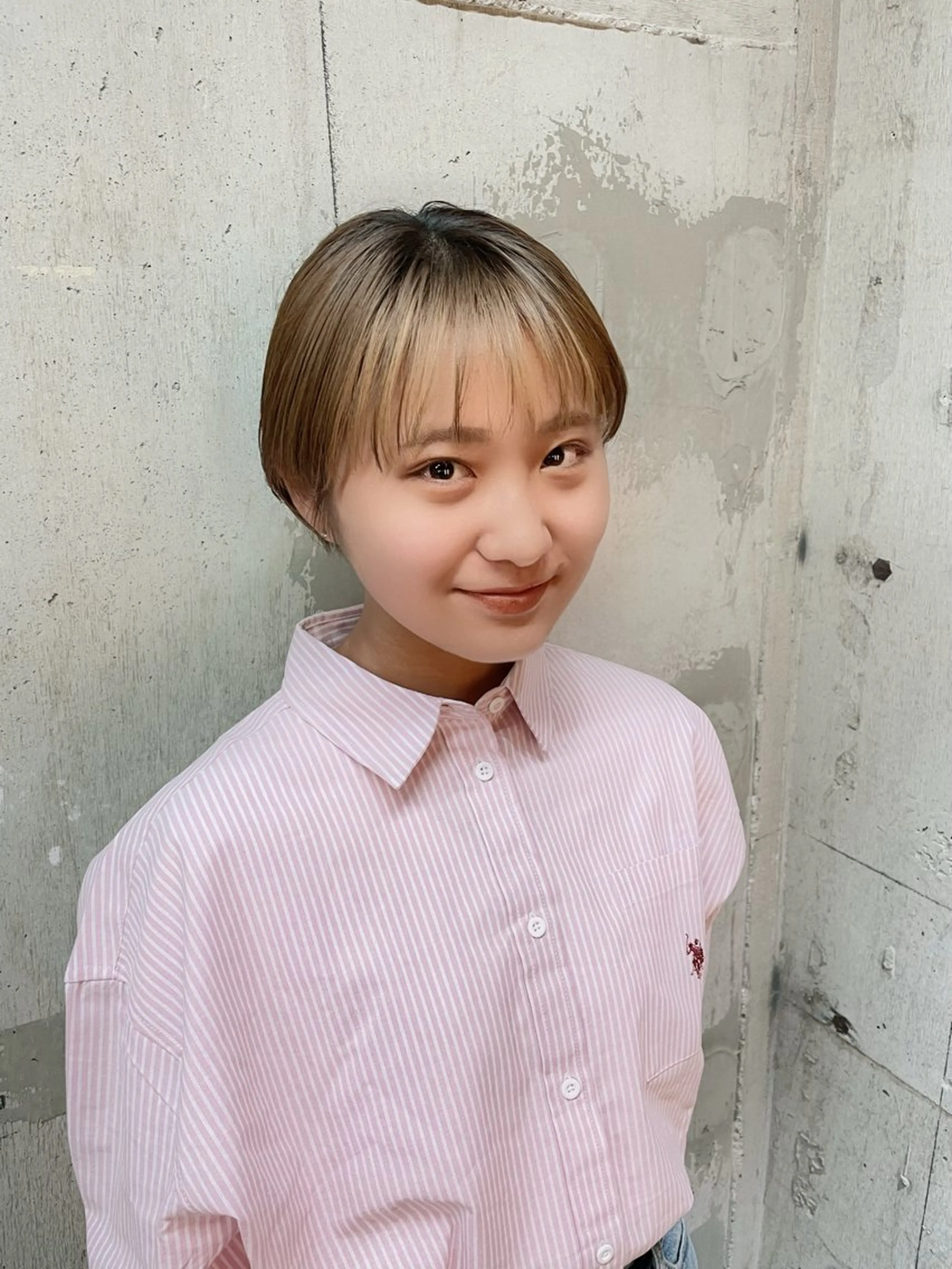 ショート ショートボブ ボブ ショートヘア 小顔カット カット ヘアカラー なか ちゃんのヘアスタイル