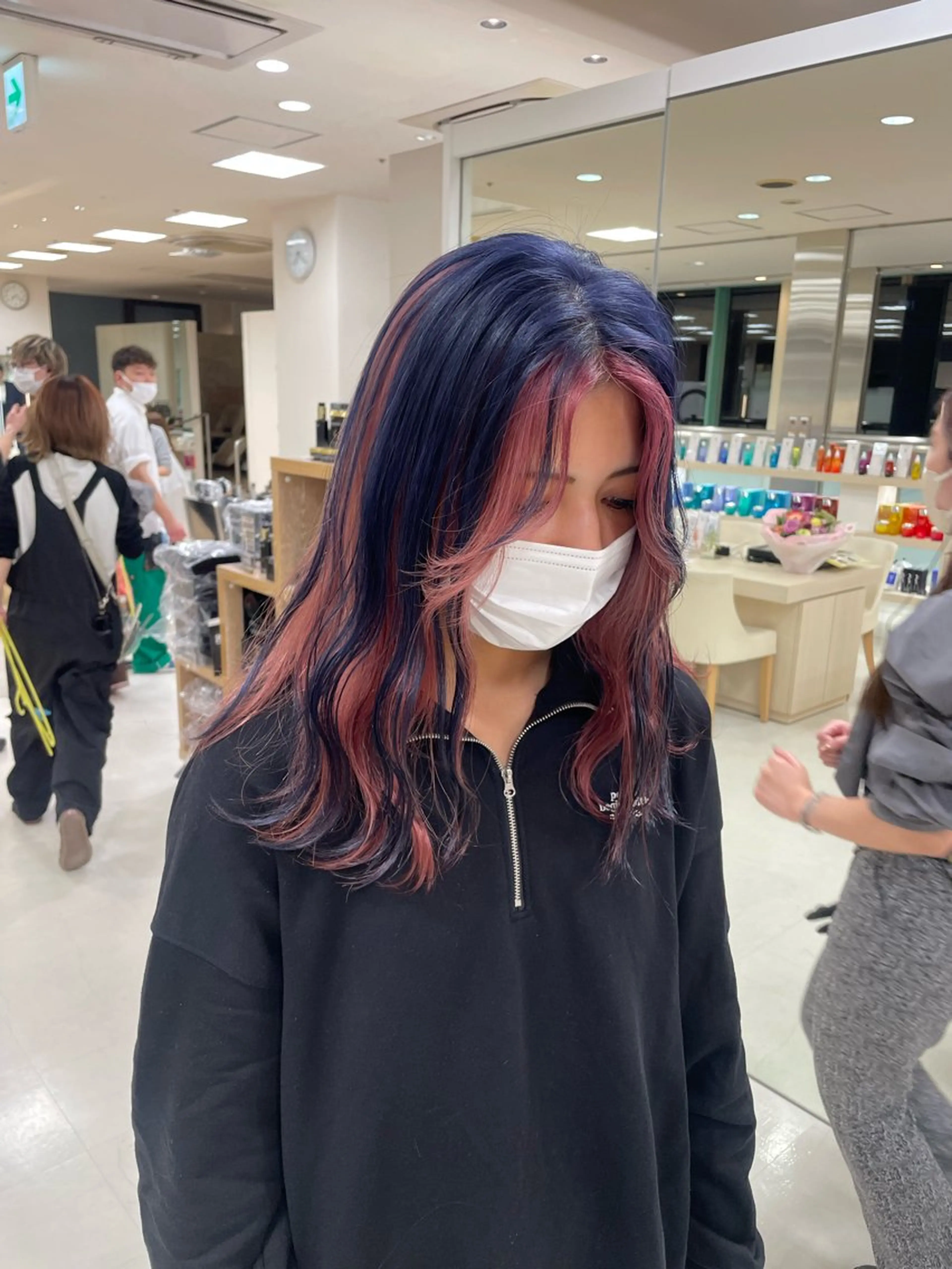 ロング カラー カット ヘアカラー ヘッドスパ ヘアセット 暖色レイヤー 🥀REIRIのヘアスタイル