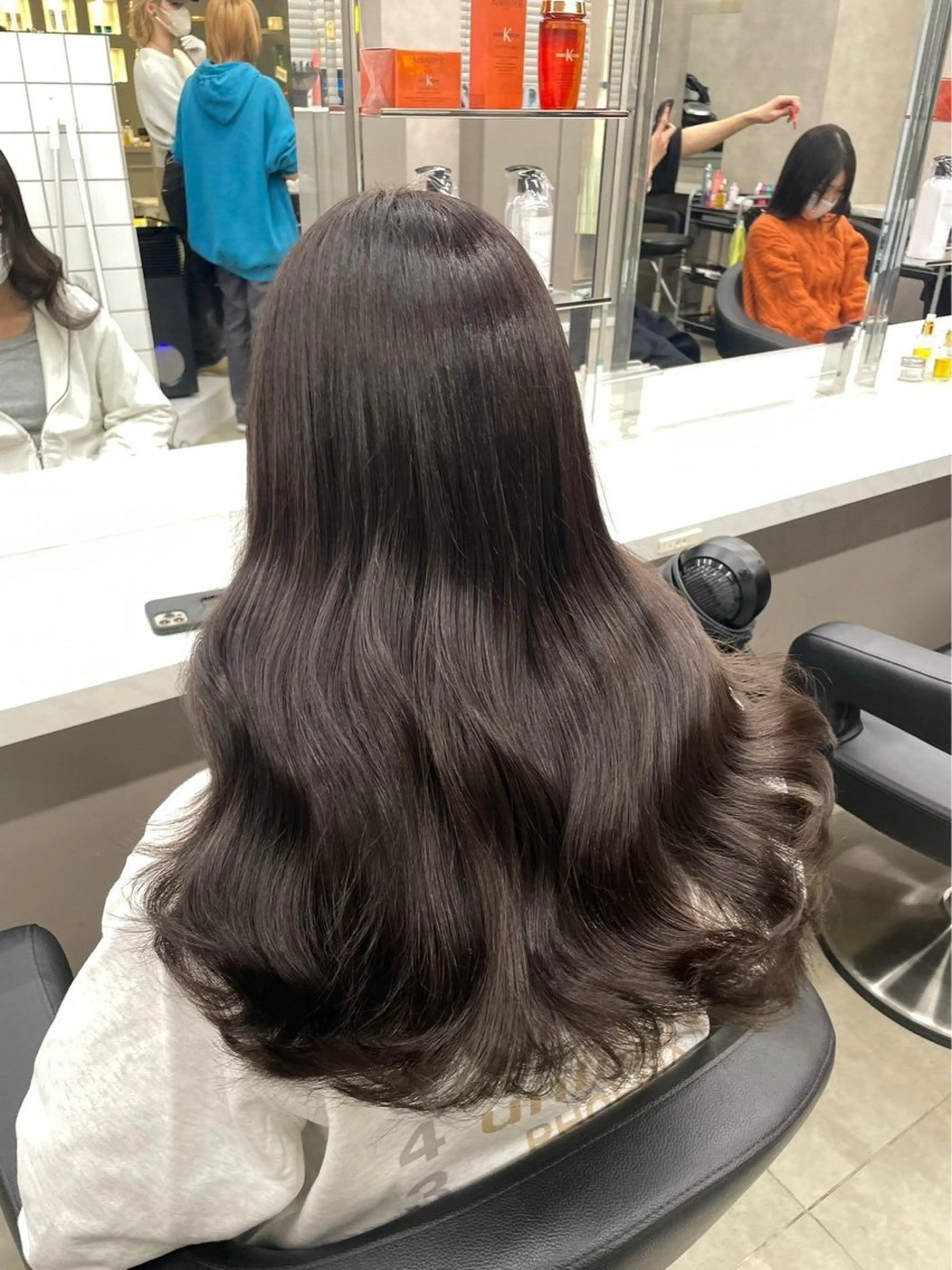 ロング カラー 渋谷🥇wカラー 特化美容師のヘアスタイル