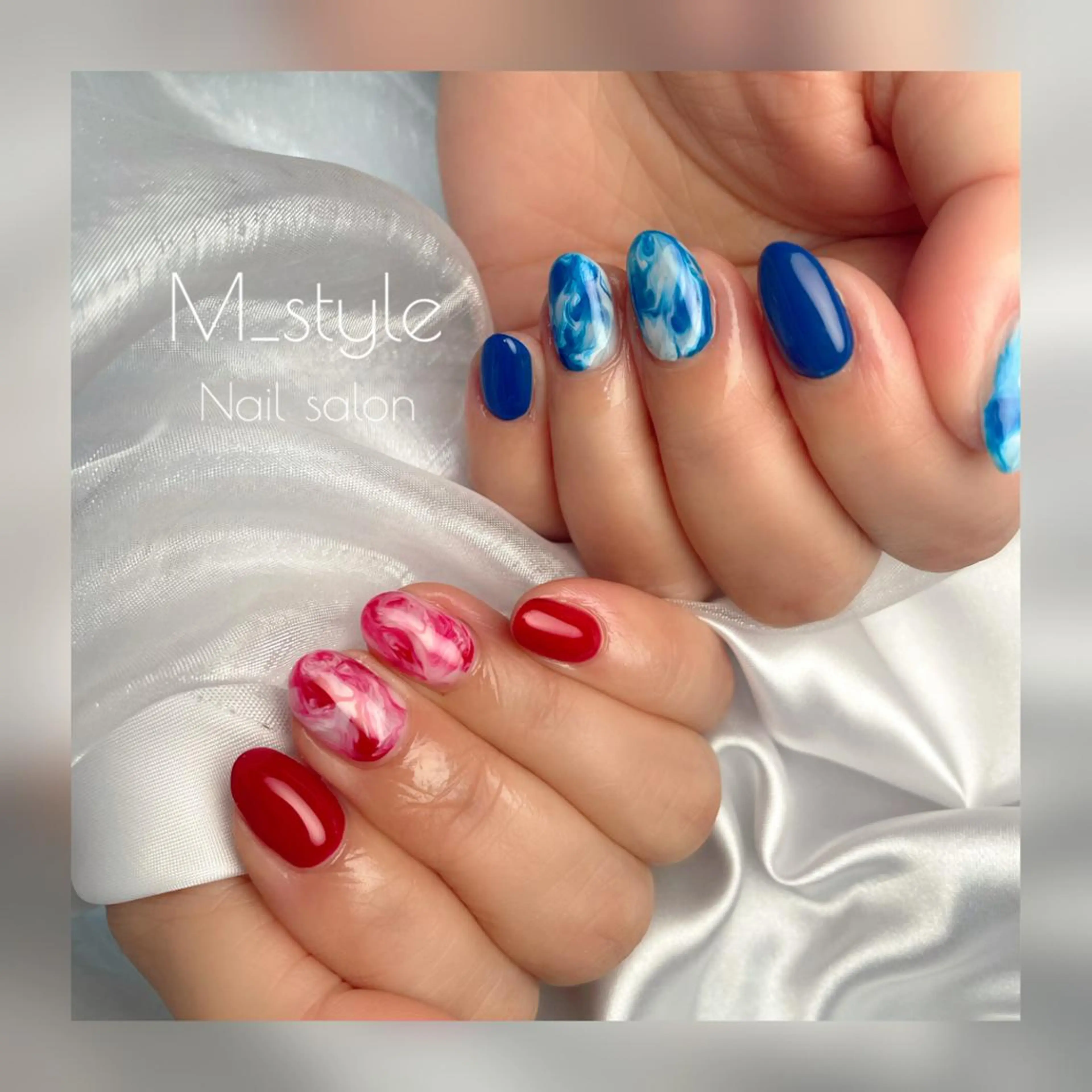 ショート ネイル 下妻市ﾈｲﾙｻﾛﾝ M_styleのネイルデザイン