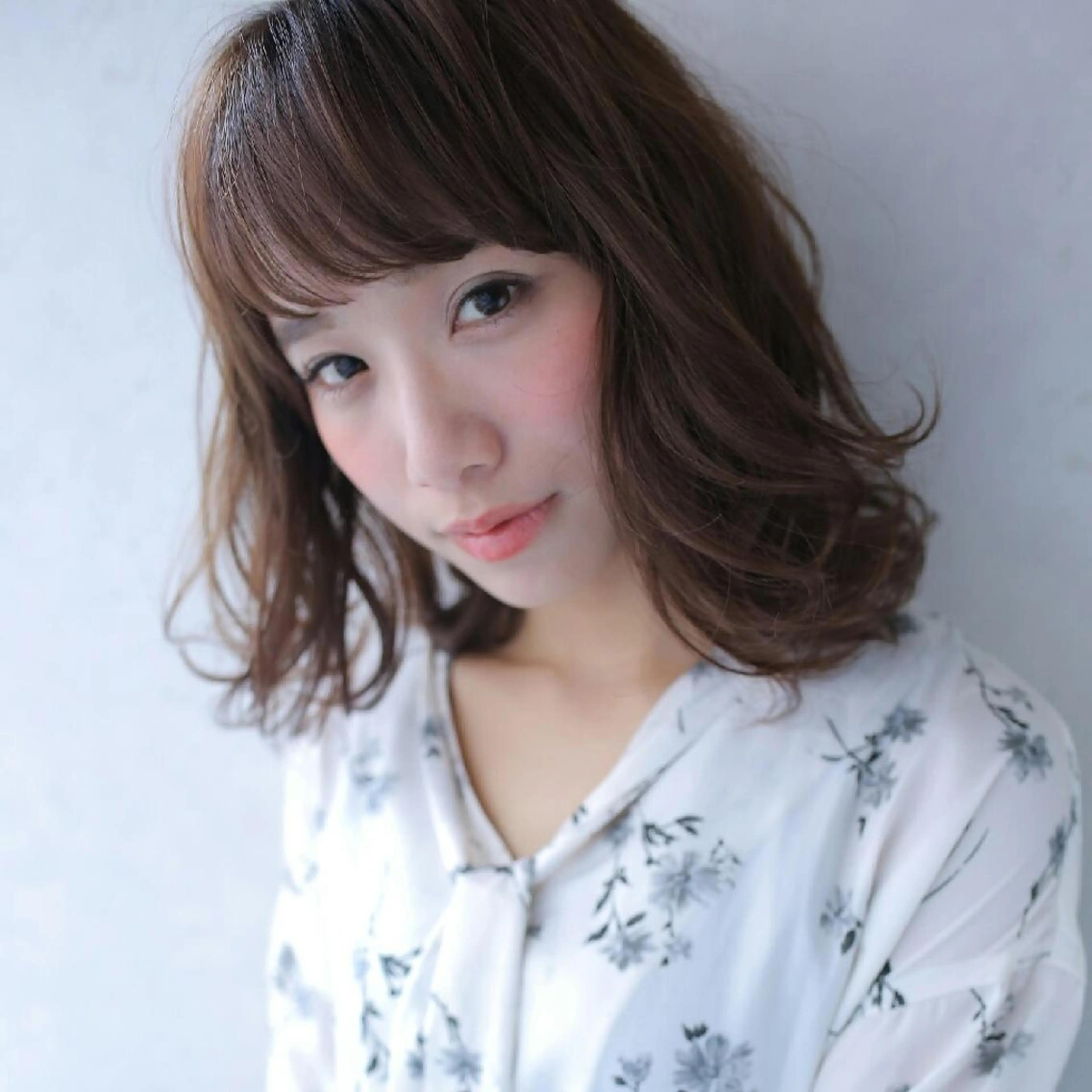 ミディアム カラー 🔳髪質改善🔳 岡本陽のヘアスタイル