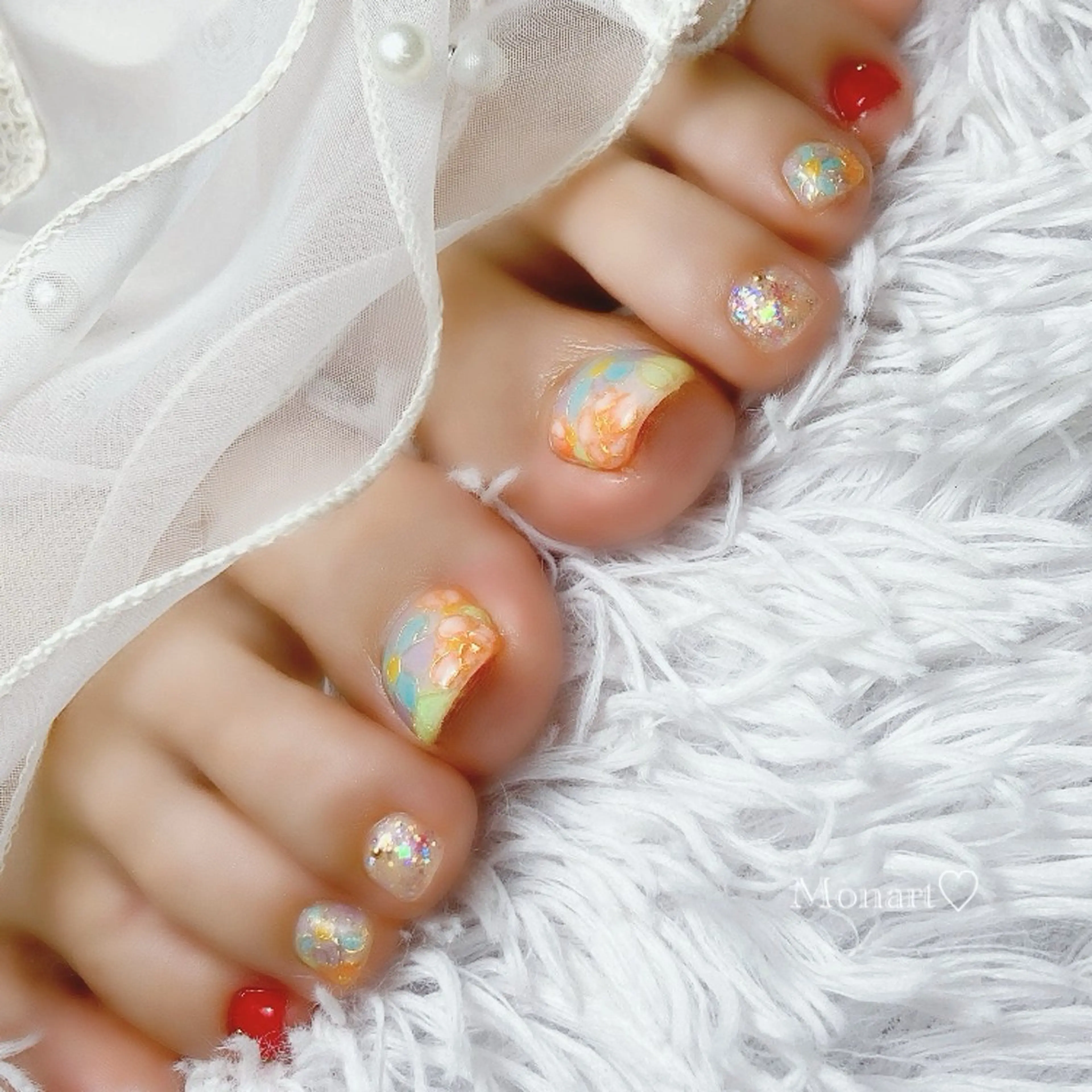 ネイル アートネイル フットネイル Monart♡ Misaoのネイルデザイン