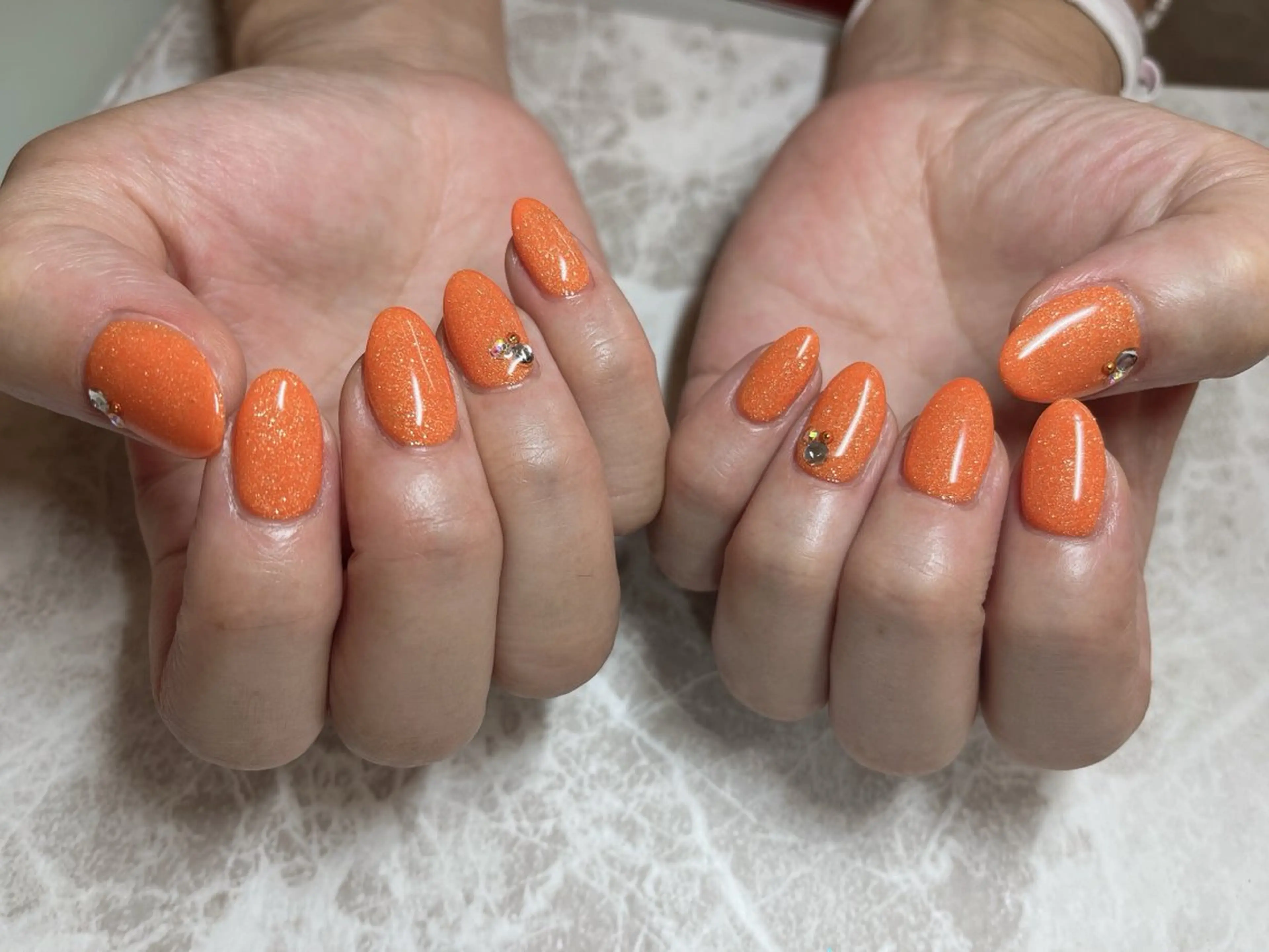 ネイル ワンカラーネイル ハンドネイル NailSalon Nike L'orange所属・Nike L'orangeのネイルデザイン