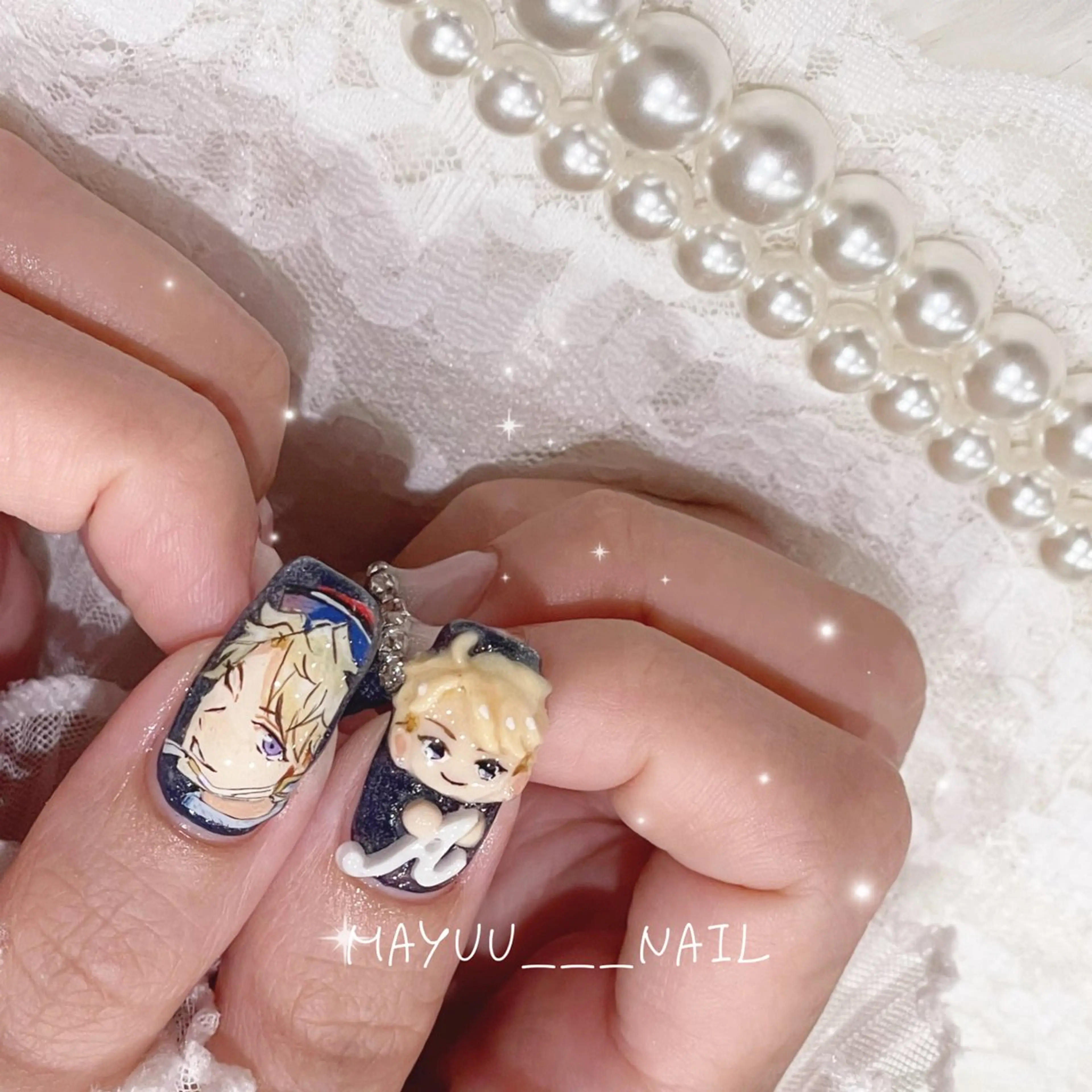 ネイル 🎀 Mayu 🎀痛ネイルのネイルデザイン