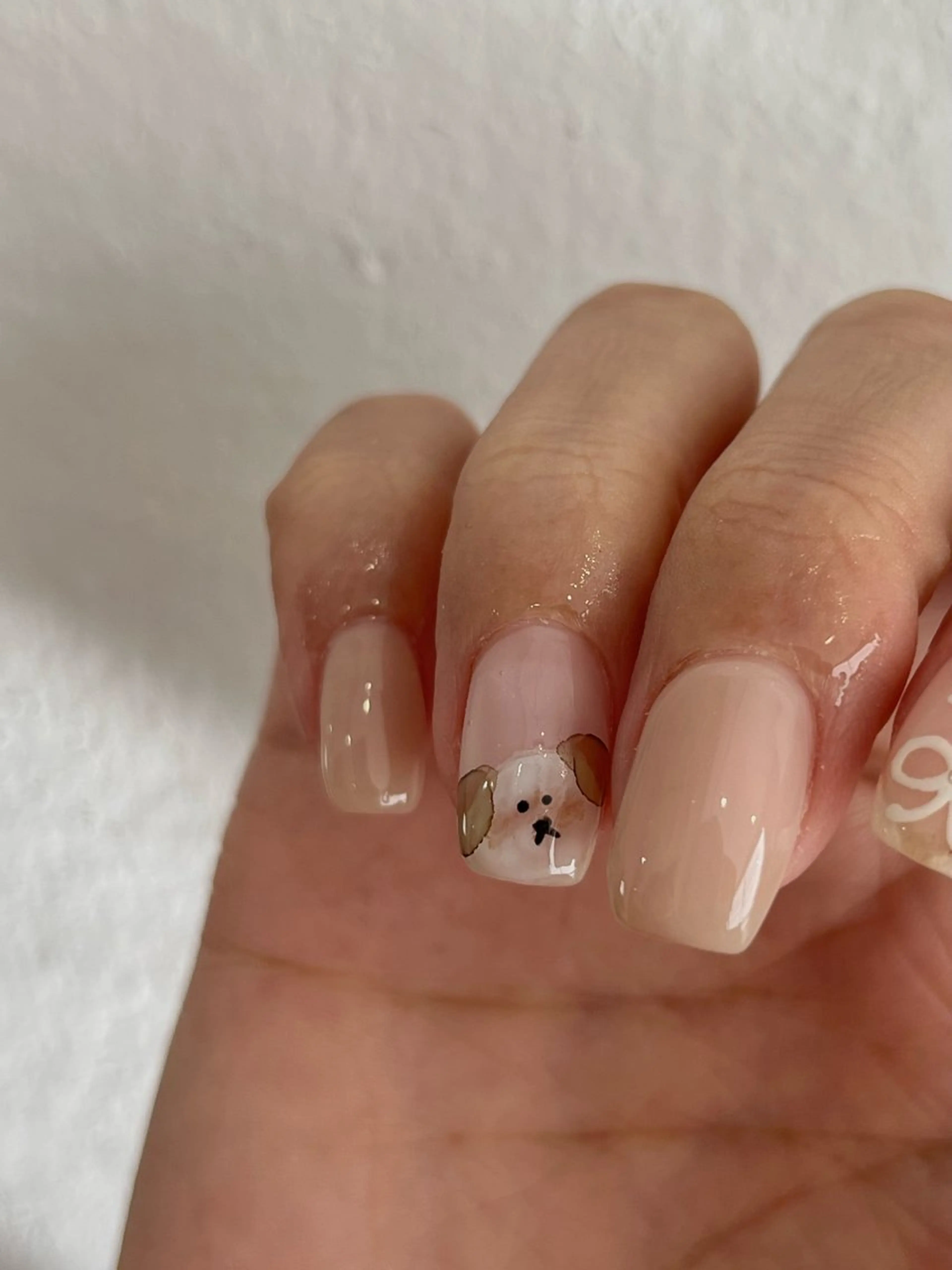 ネイル ハンドネイル LETTER_& SAKIのネイルデザイン