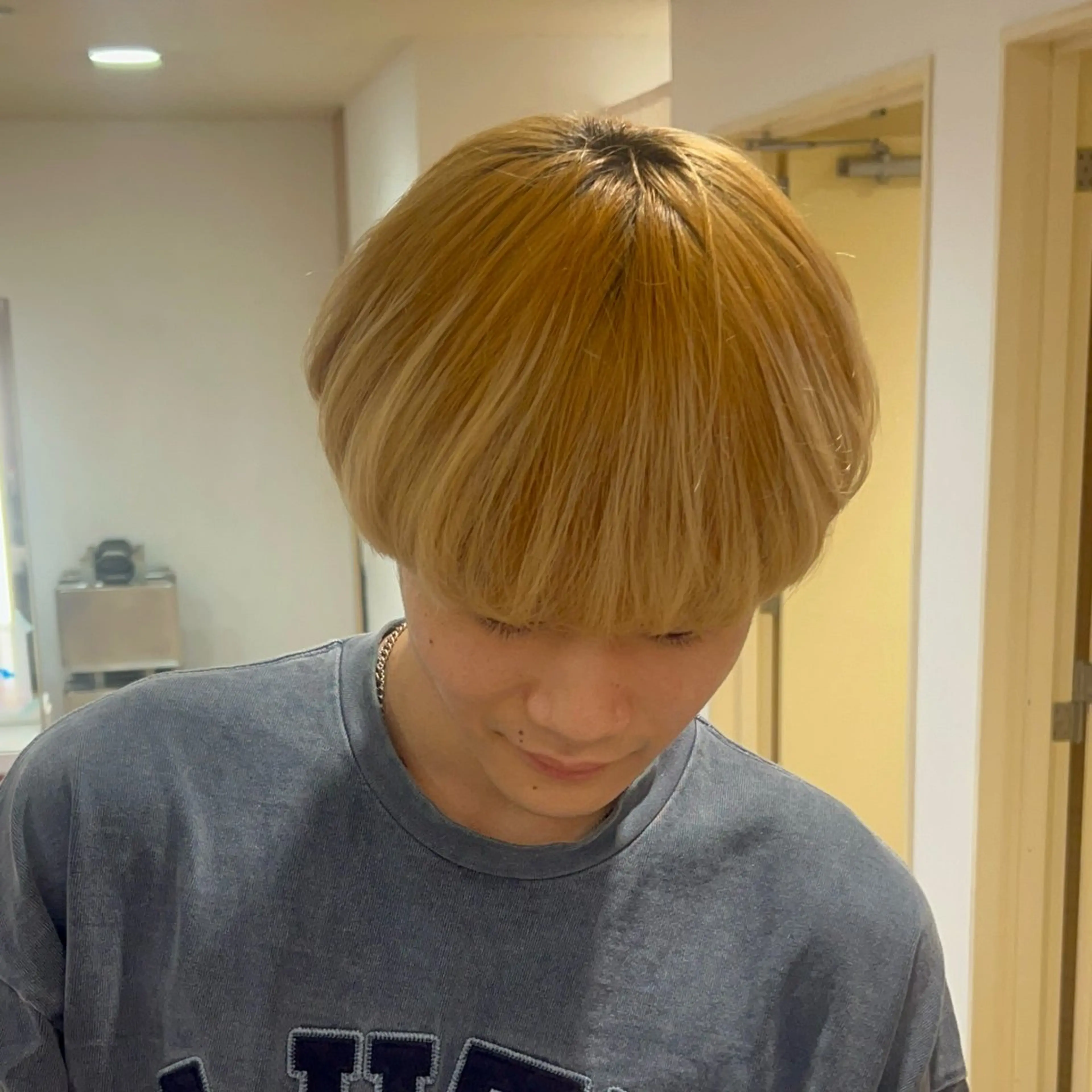 ショート メンズ 🫧透明感明るめカラ ー🫧大西あずきのヘアスタイル