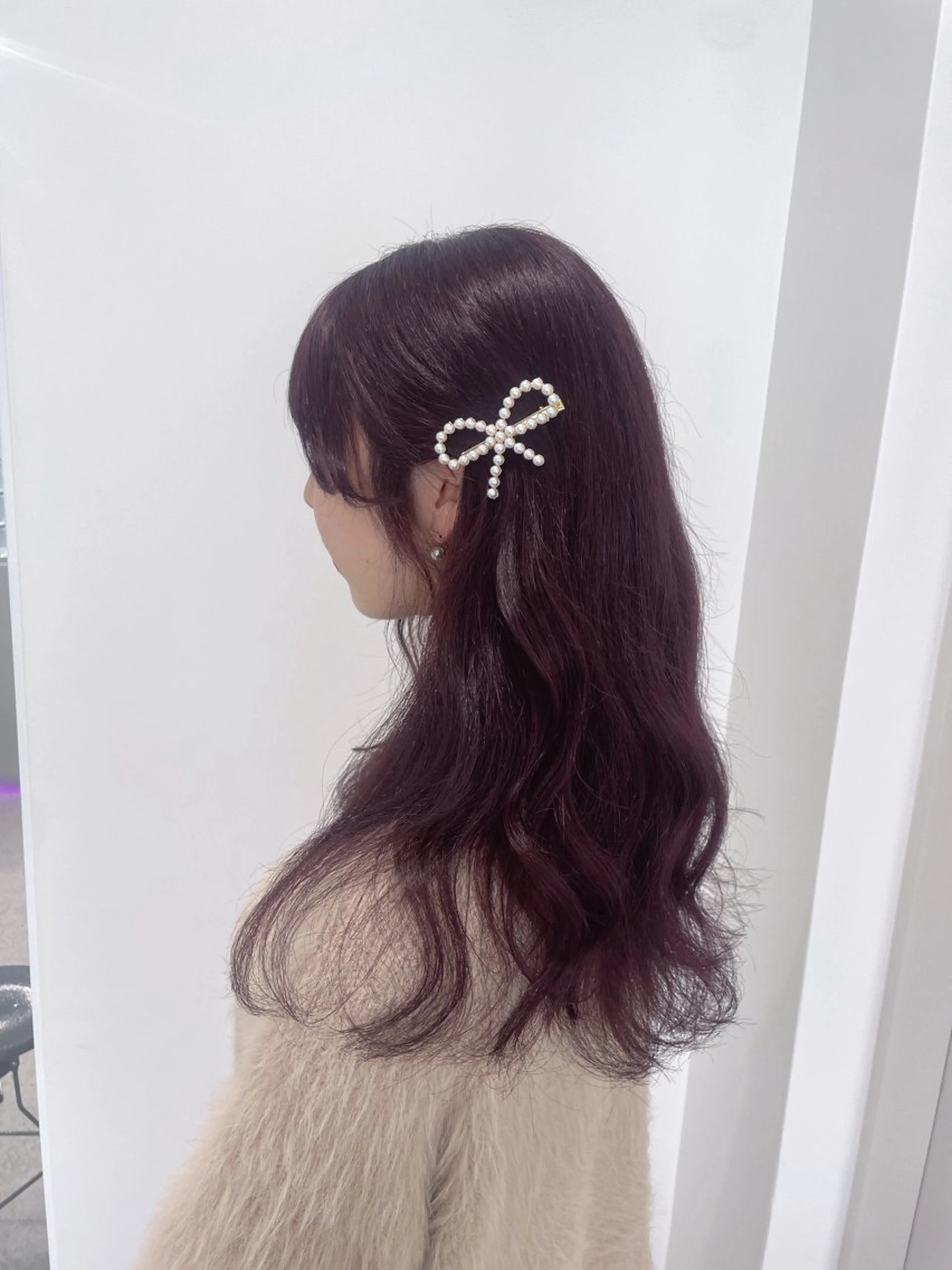 ロング ヘアカラー 盛れる暖色🎀ガーリ ーヘア🎀きっかのヘアスタイル
