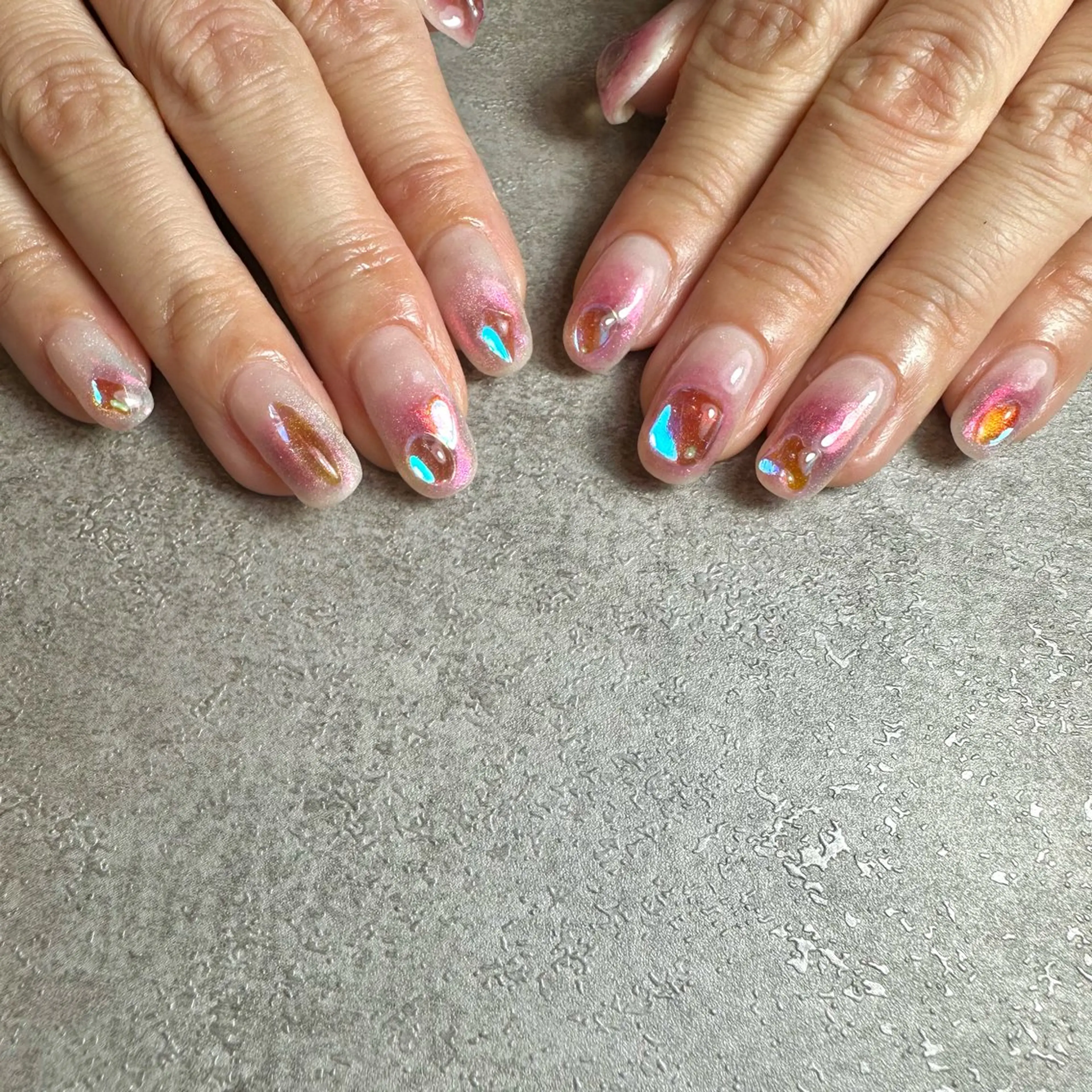 ネイル ハンドネイル フットネイル GéRanium Harukaのネイルデザイン