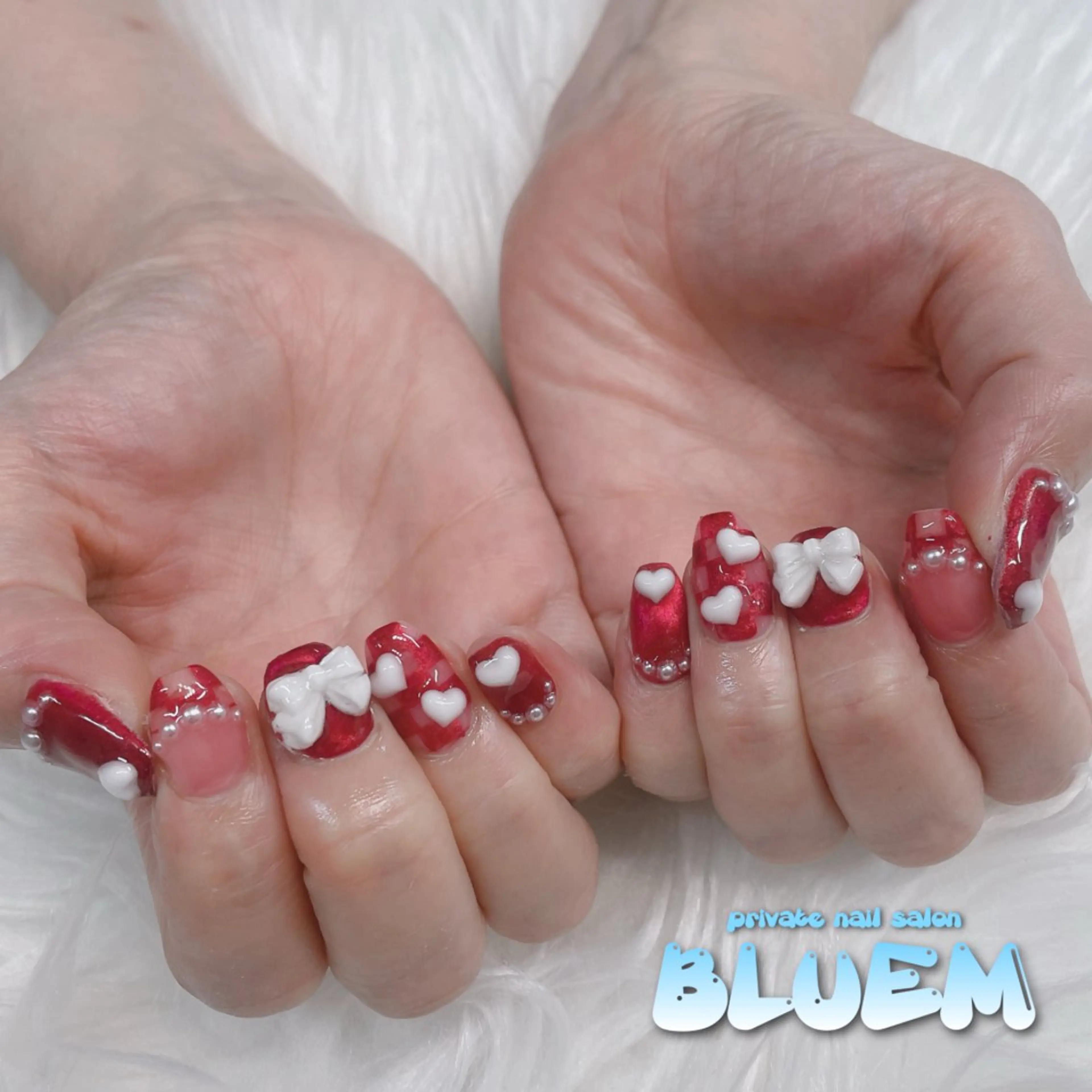 ネイル ハンドネイル ハンドケア BLUEM所属・BLUEM さやかのネイルデザイン