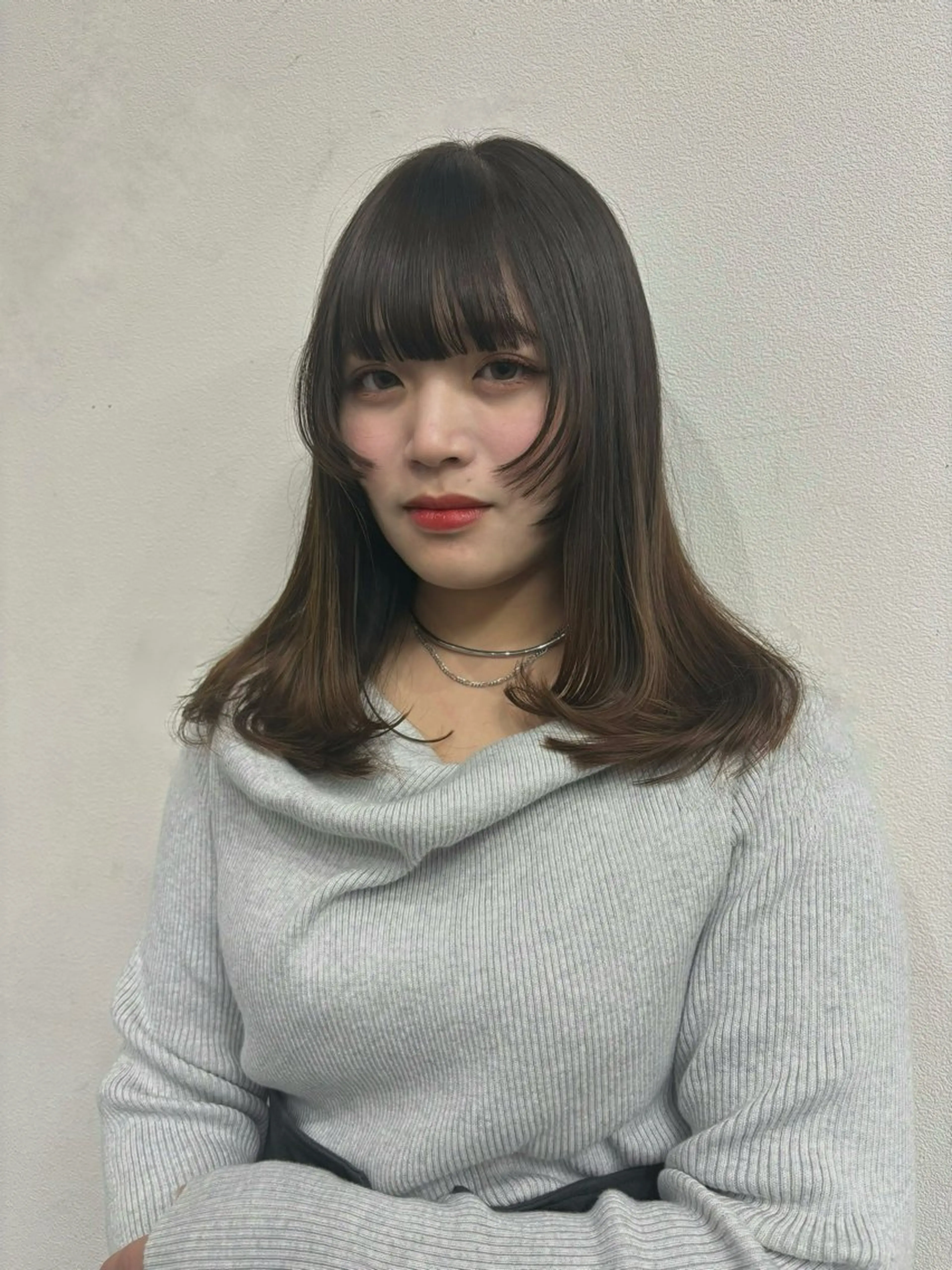 セミロング カット LittleGarden所属・リトルガーデン/ yuka🧁‎‎のヘアスタイル