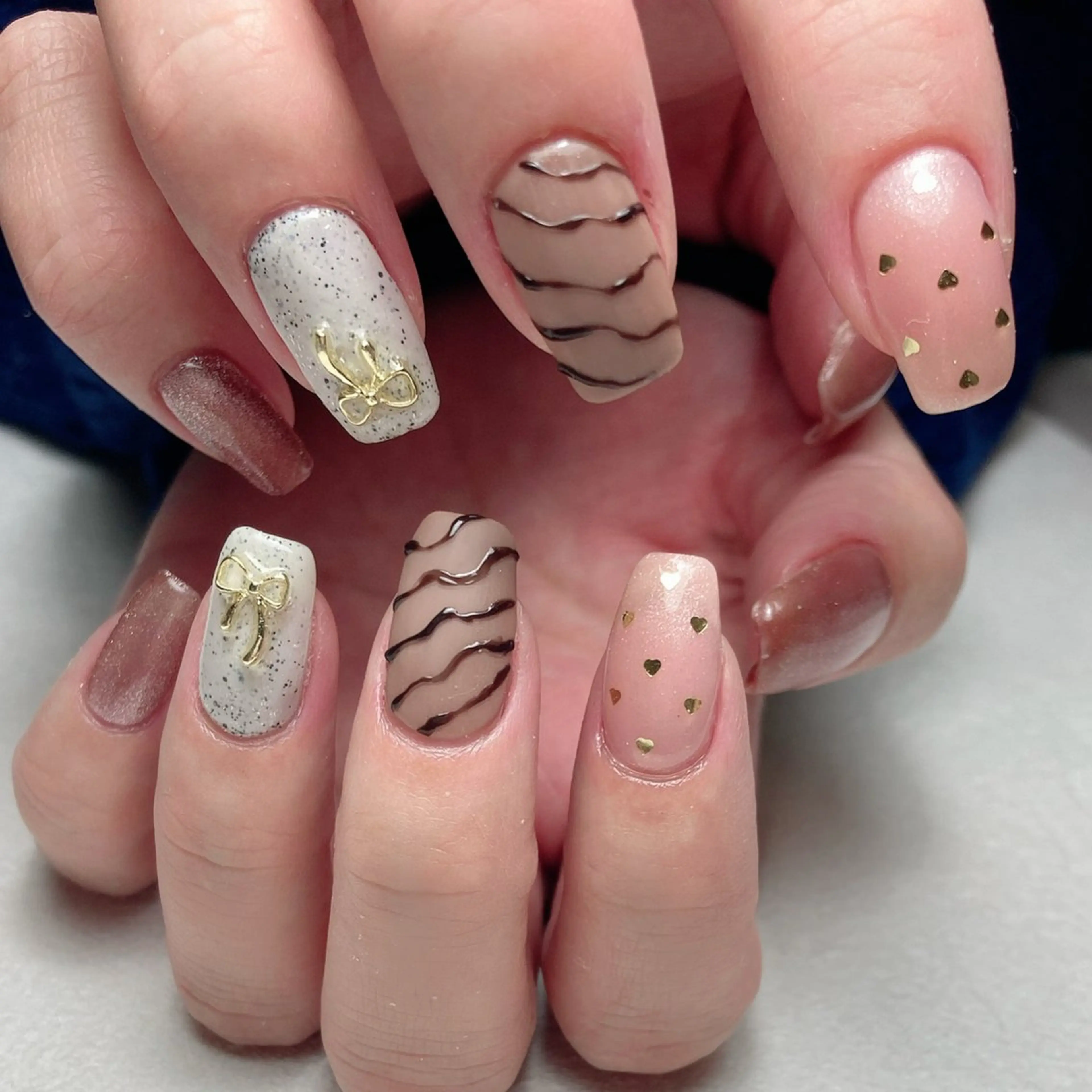 ネイル バレンタイン amu所属・かおる KAORUのネイルデザイン