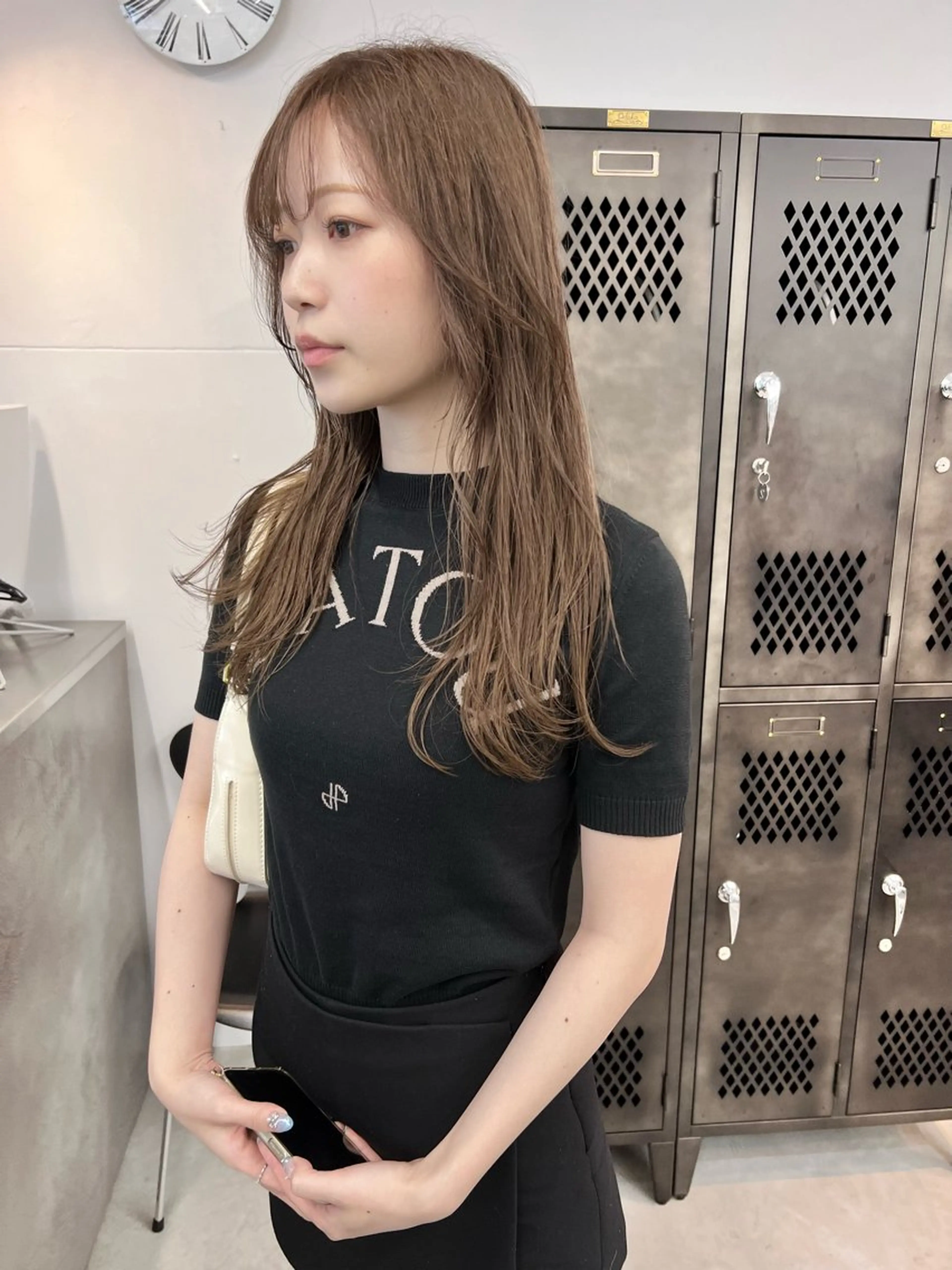 セミロング カラー カット ヘアカラー 樫原裕二 /柔らかいカラーのヘアスタイル