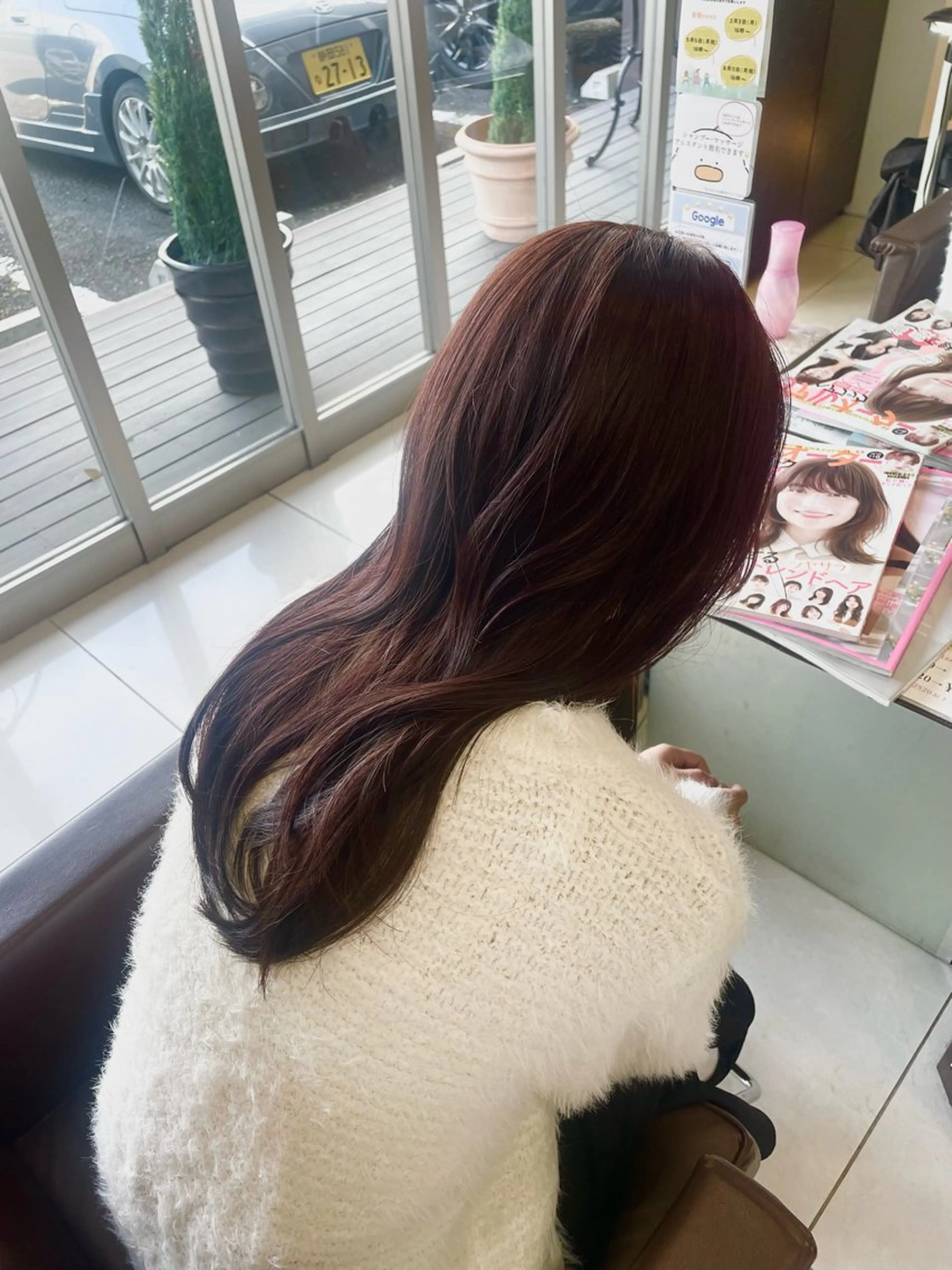 ロング カラー 🤎韓国ヘア ベージュ まゆか🤎のヘアスタイル