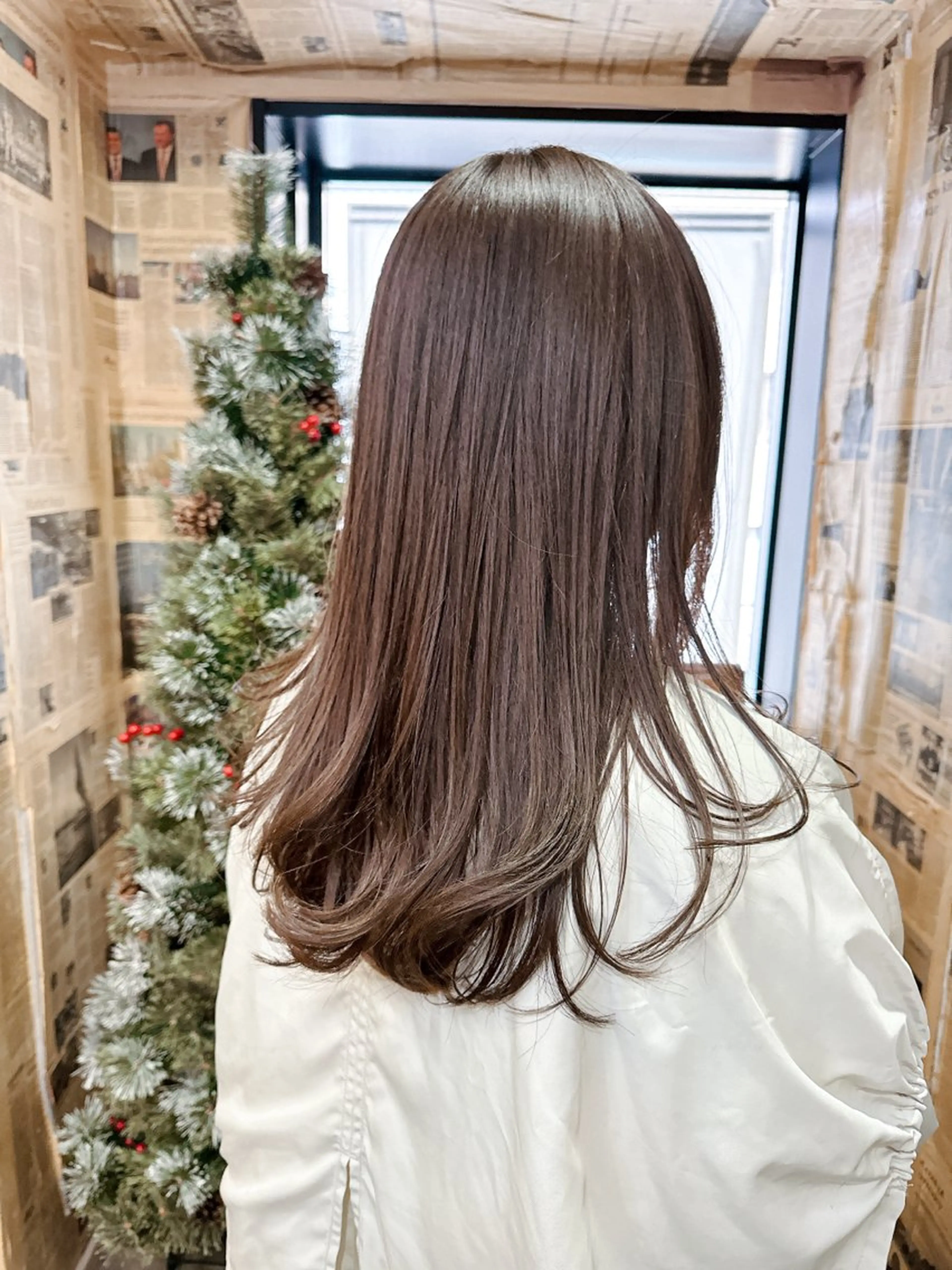 セミロング カラー グレージュ アイスグレージュ Chic シックのその他イメージ