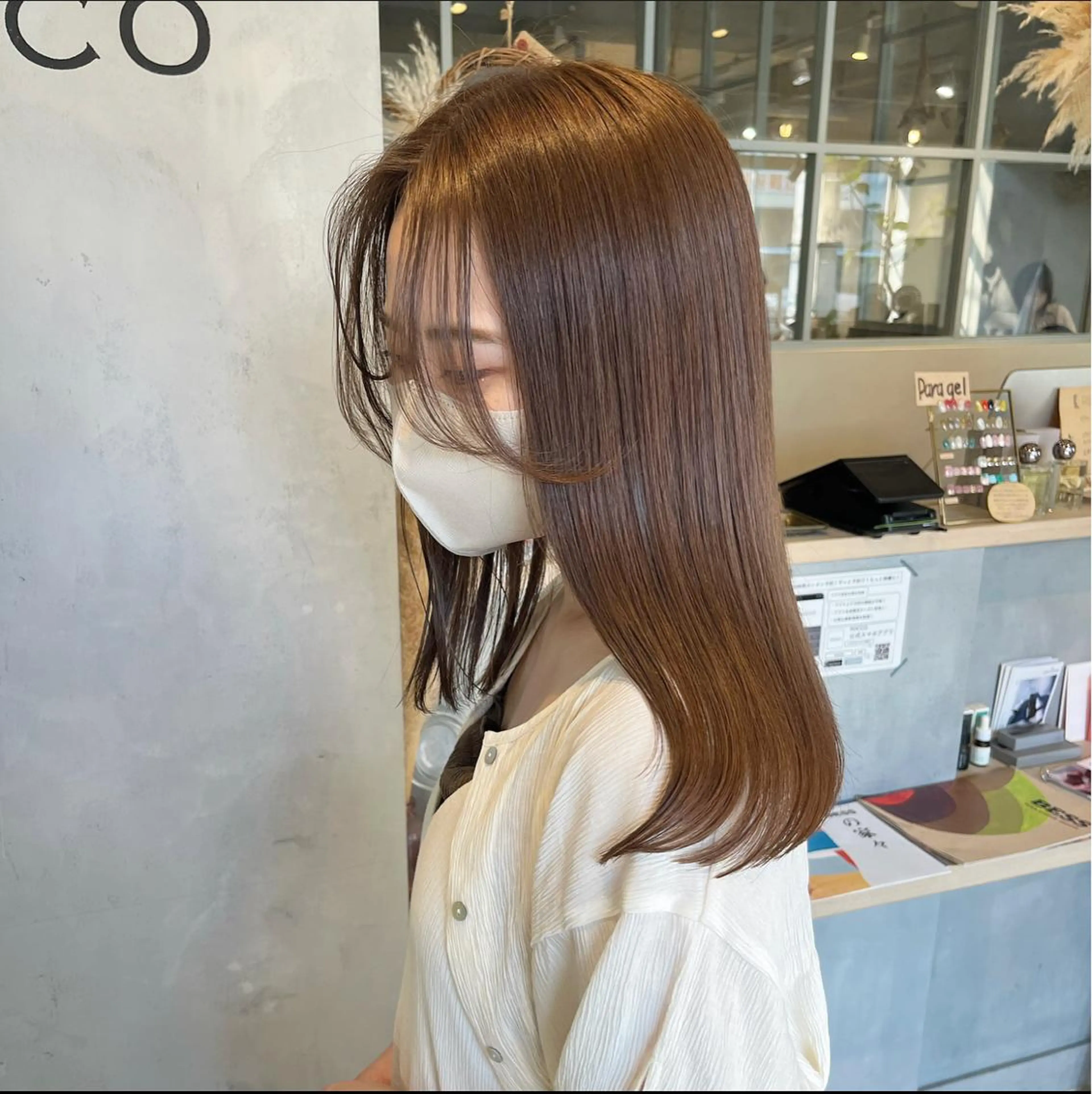 ロング カット ヘアカラー mai ROCCOのヘアスタイル