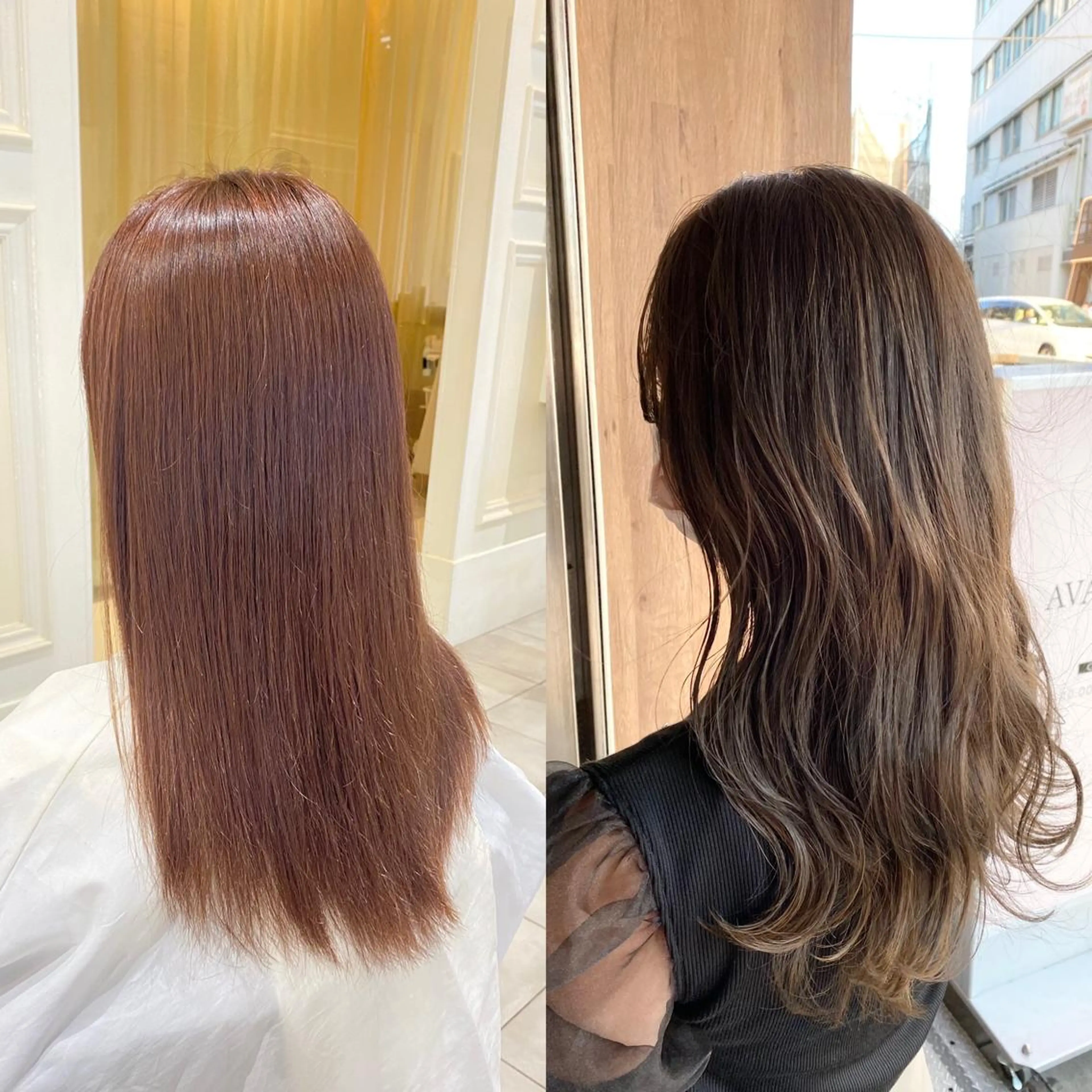 ロング アッシュ 暗髪透明感カラー/ インナー/小島良太のヘアスタイル