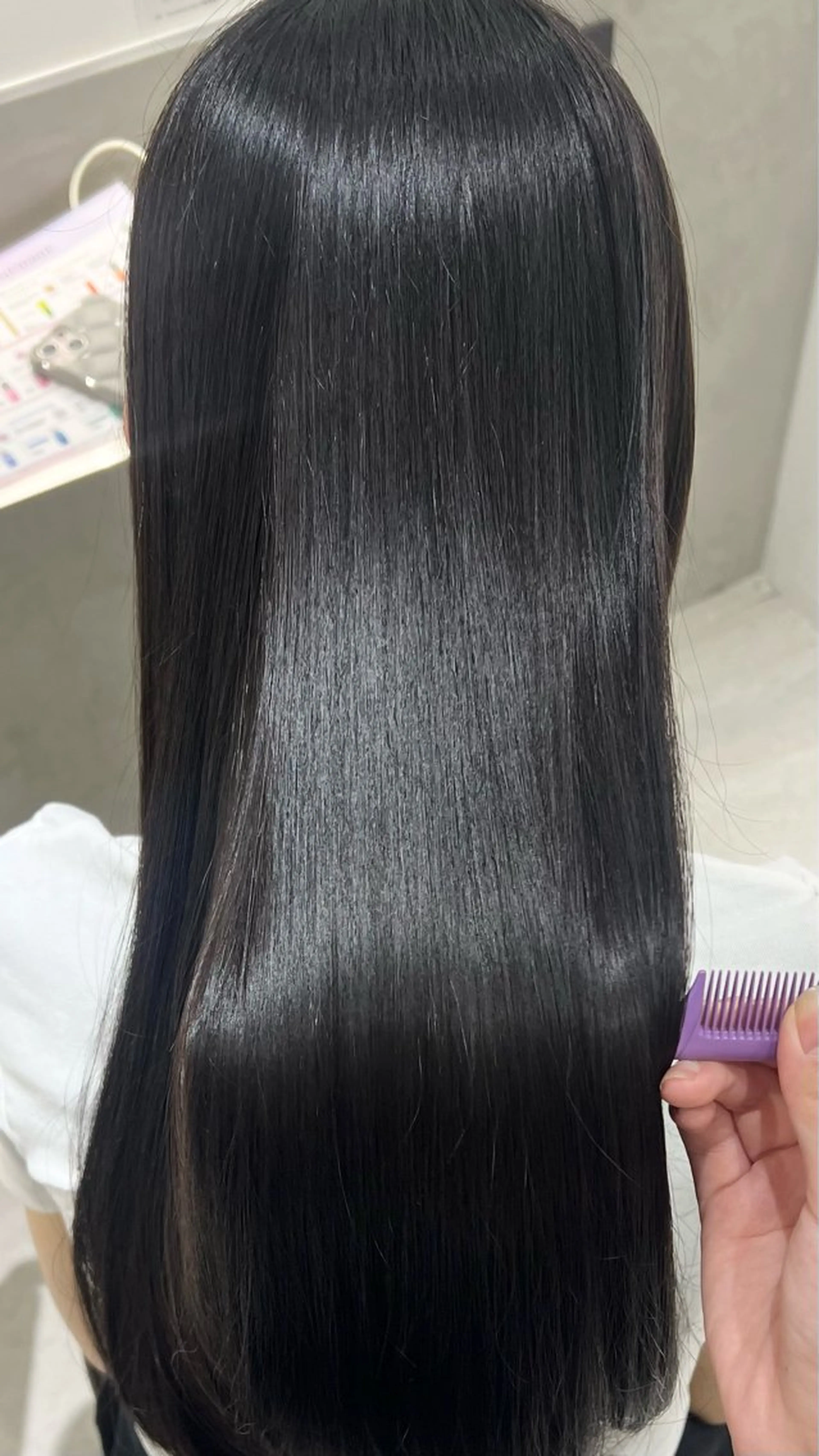 縮毛矯正 トリートメント eN° by youres hair 銀座所属・銀座/髪質改善×縮毛 艶髪ユウビのヘアスタイル