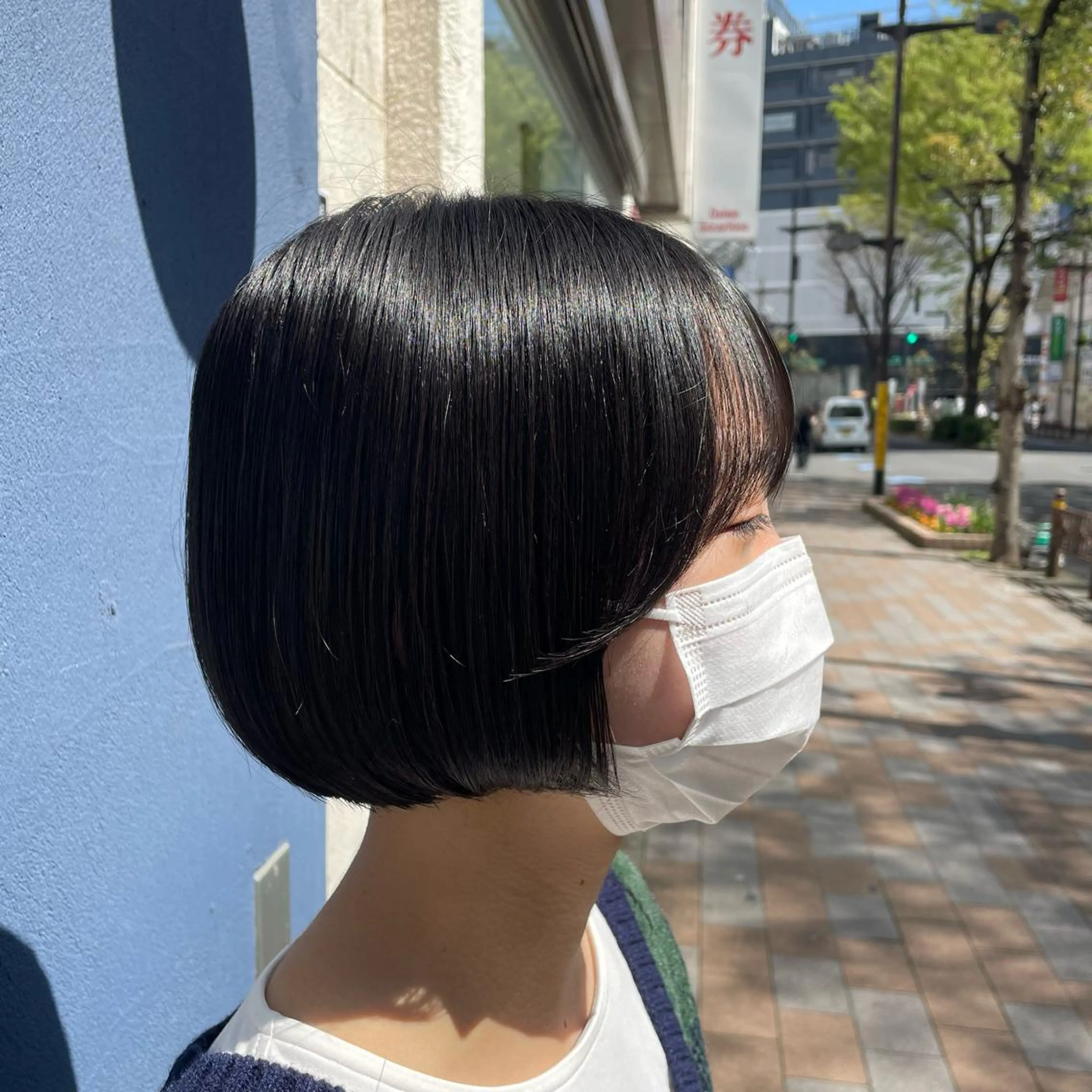 ショート ボブ すげ さやかのヘアスタイル