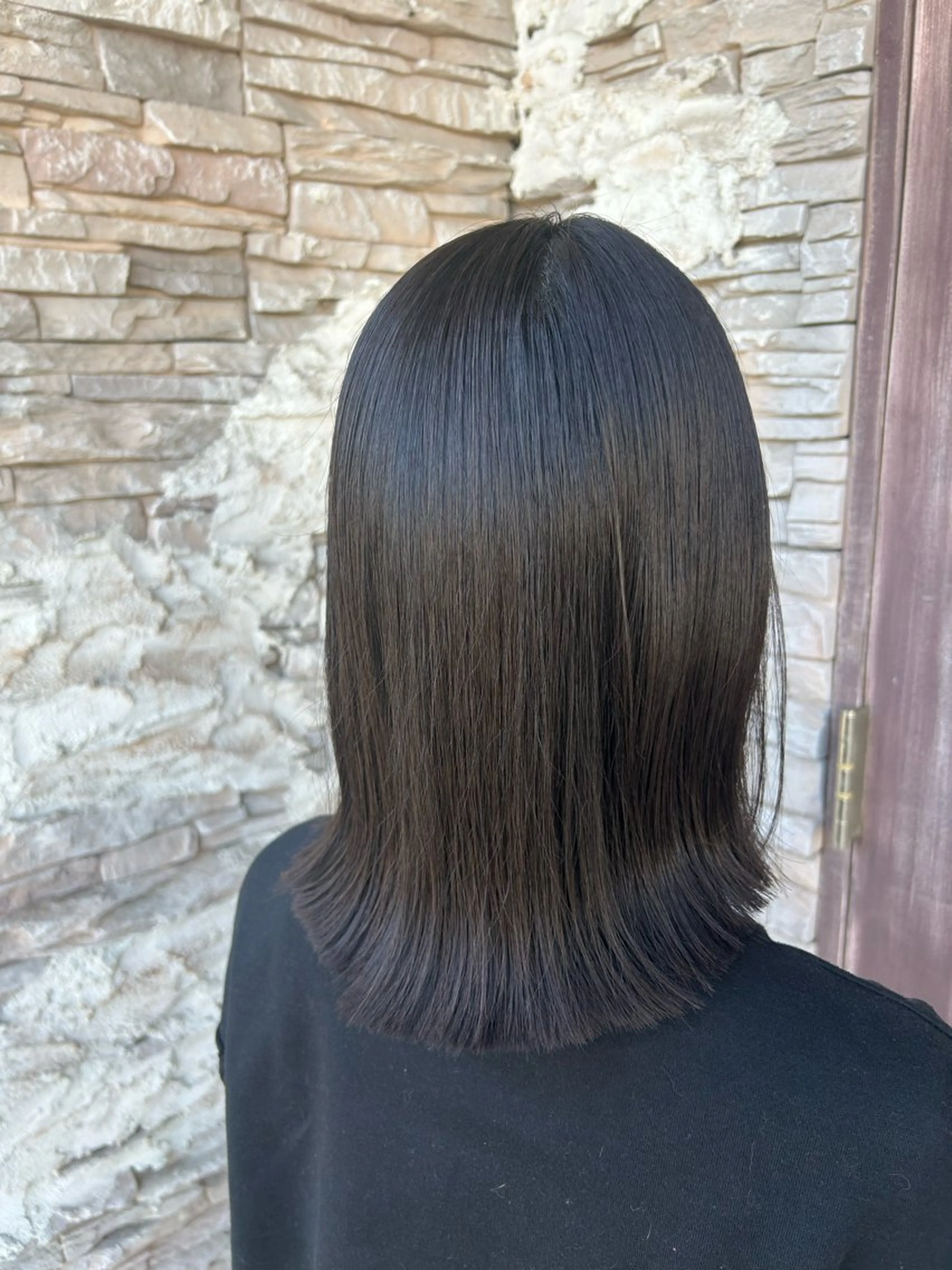 セミロング 中村 紫乃のヘアスタイル