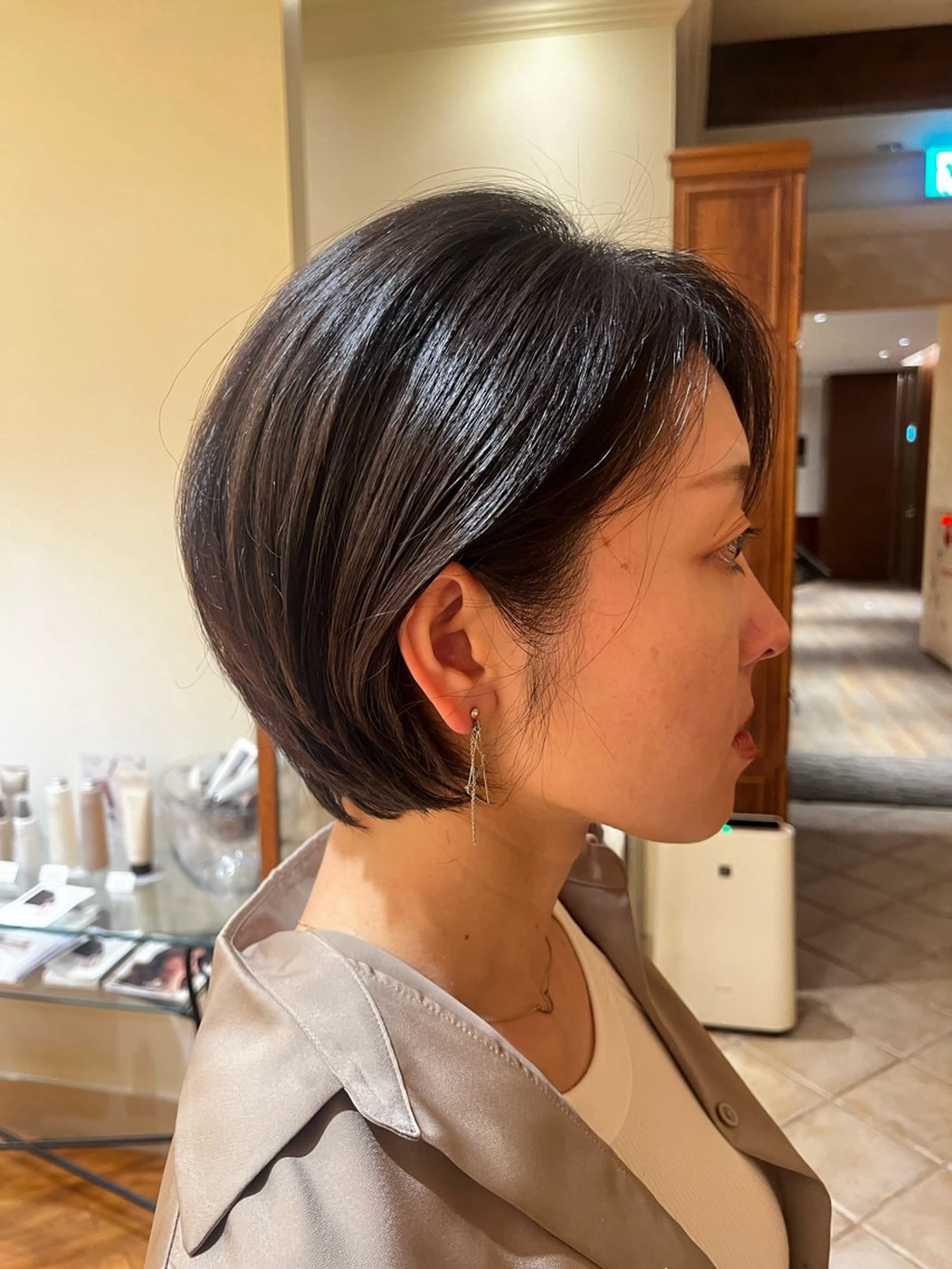 ショート 田内 満里奈のヘアスタイル