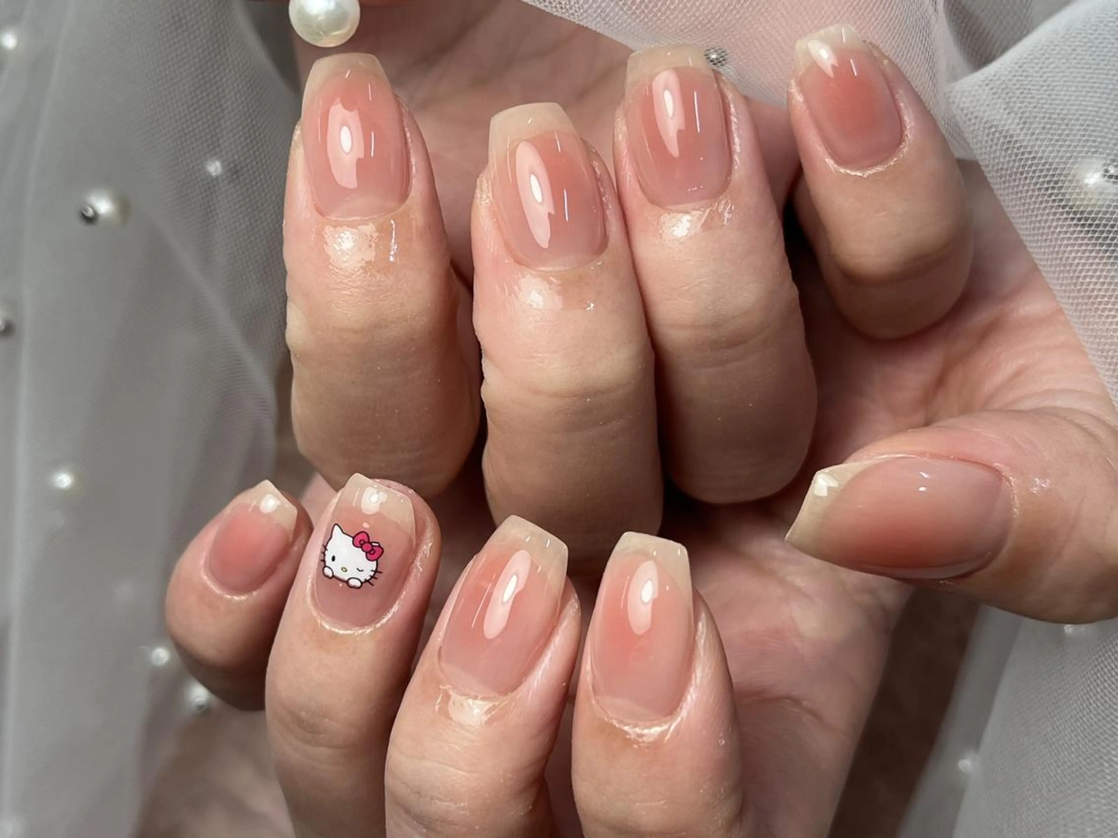 ネイル カジュアル オフィスネイル シンプルネイル ハンドネイル ToliyDeliy Nail Salonのネイルデザイン