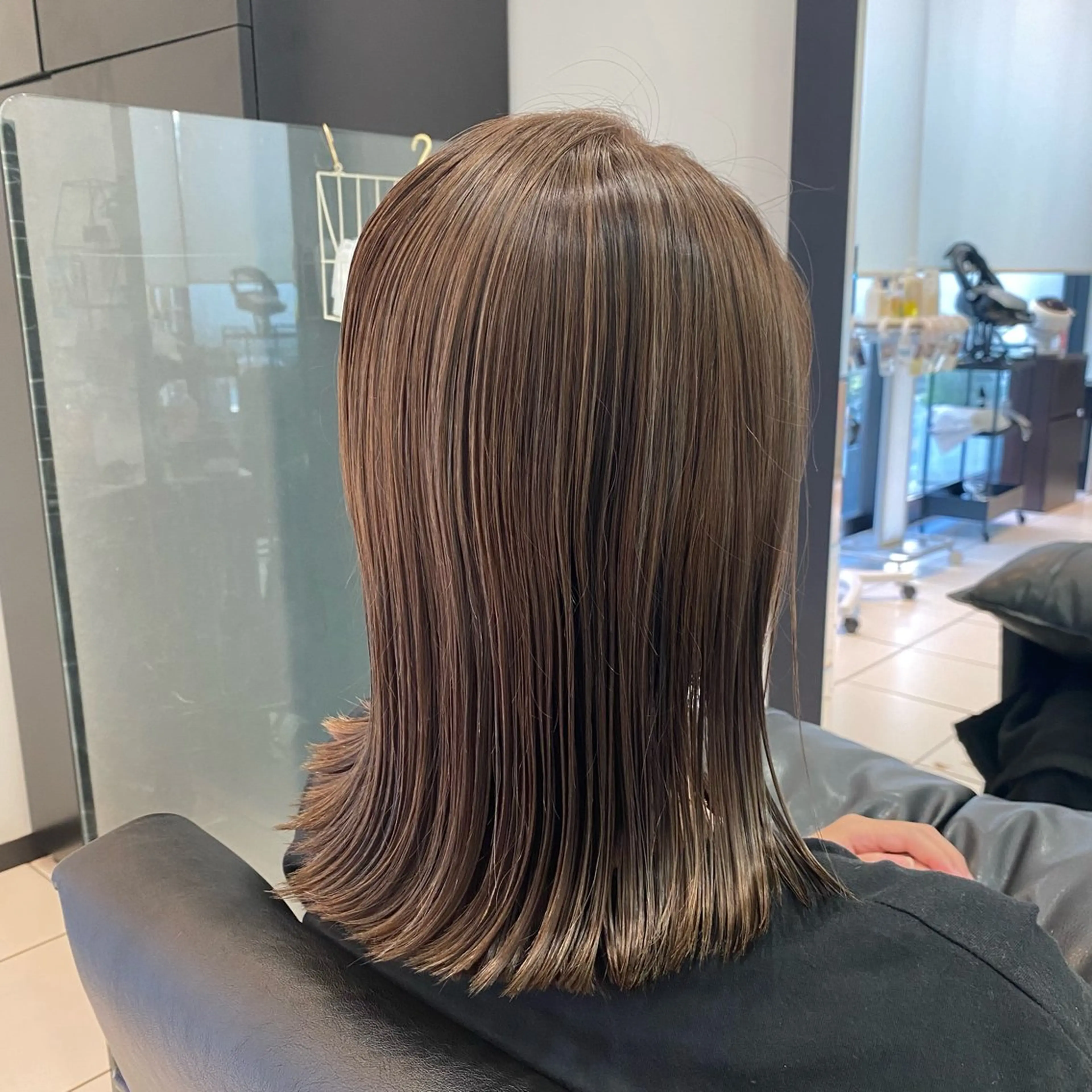 ショート カット トリートメント YASU🍎ボブ/ 赤系カラー/髪質改善のヘアスタイル