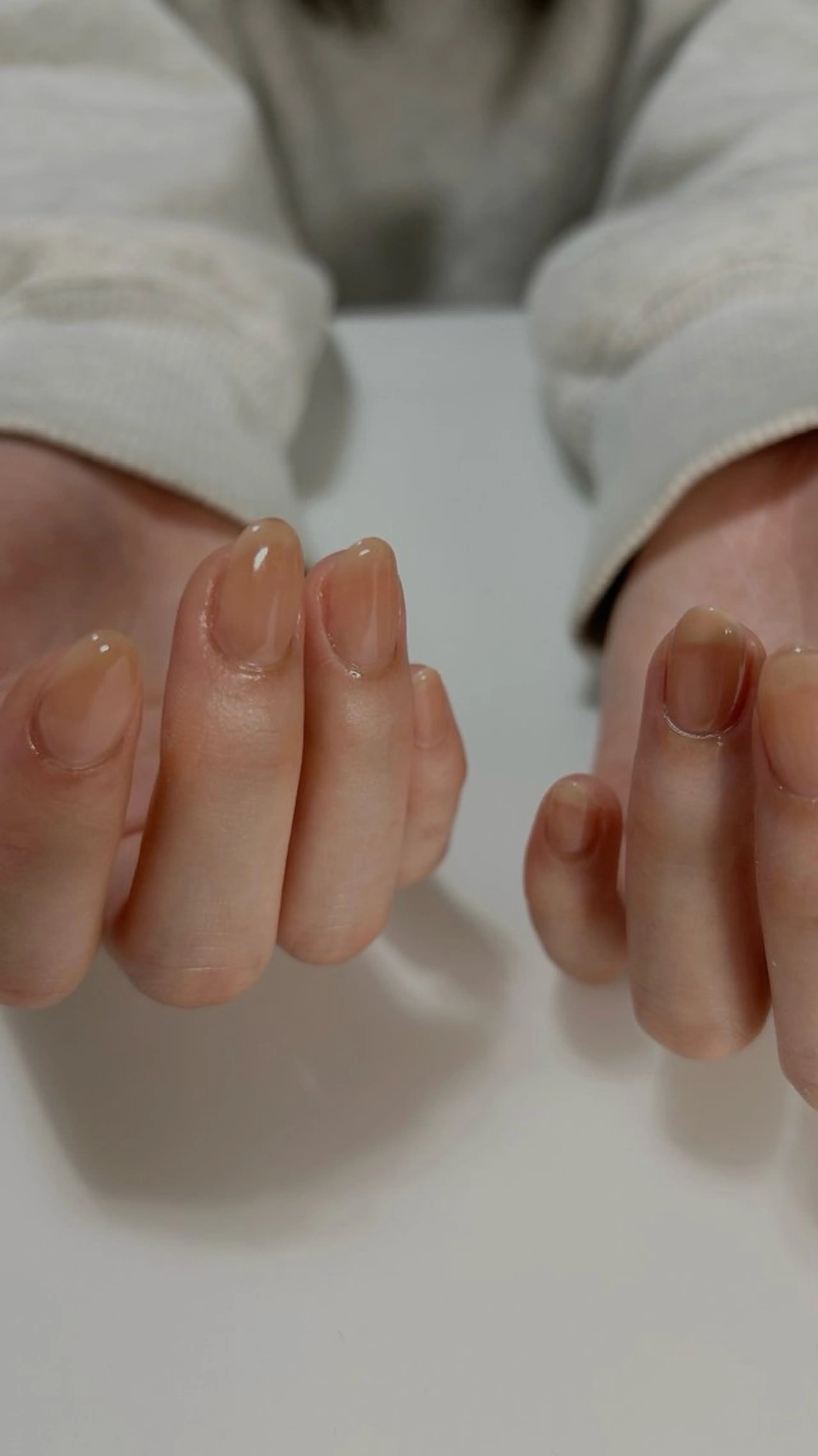 ネイル ワンカラーネイル nail salon mynteのネイルデザイン