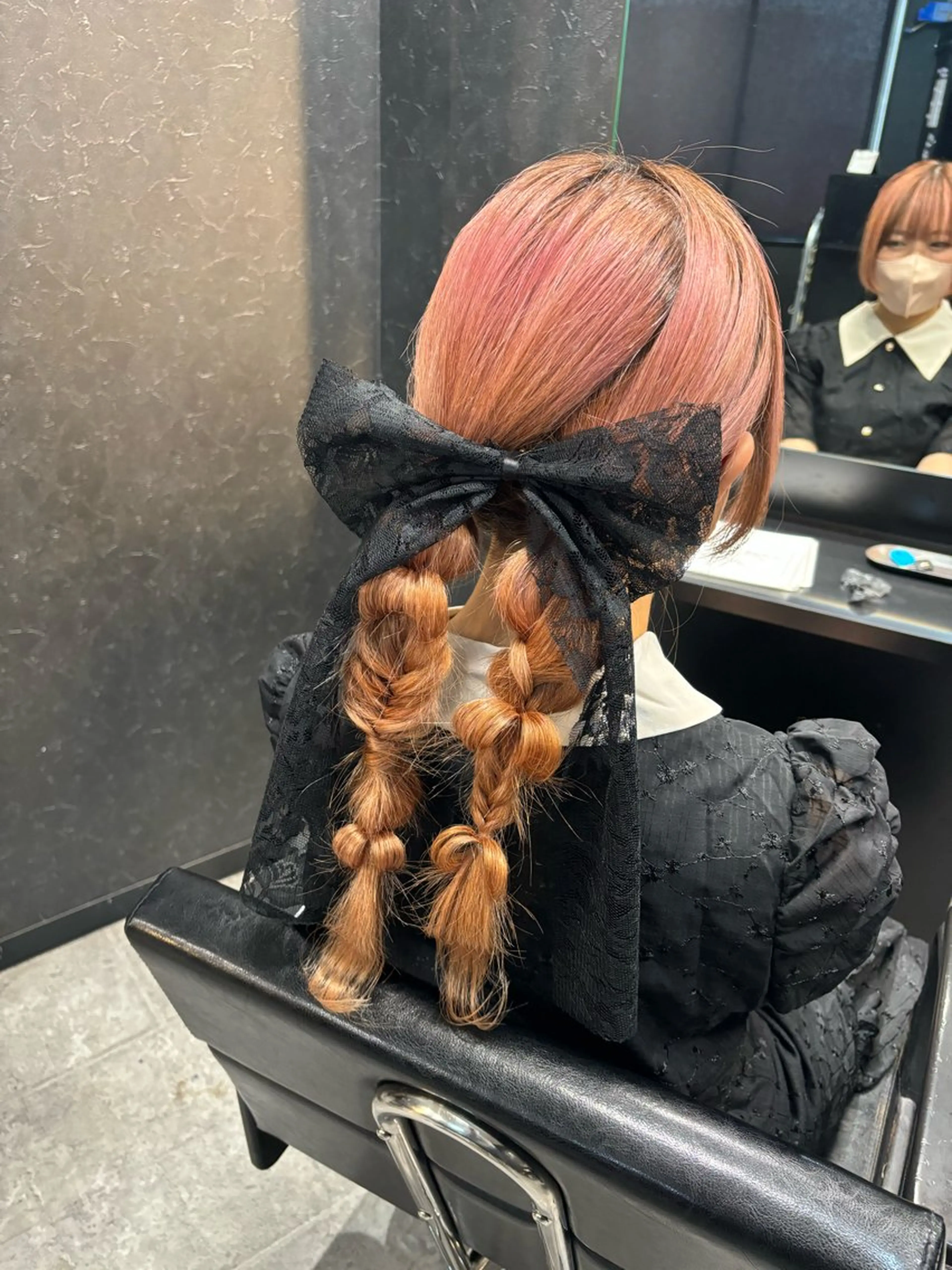 ヘアアレンジ ヘアセット 【デザインカラー】 🪼KOKORO🫧のヘアスタイル