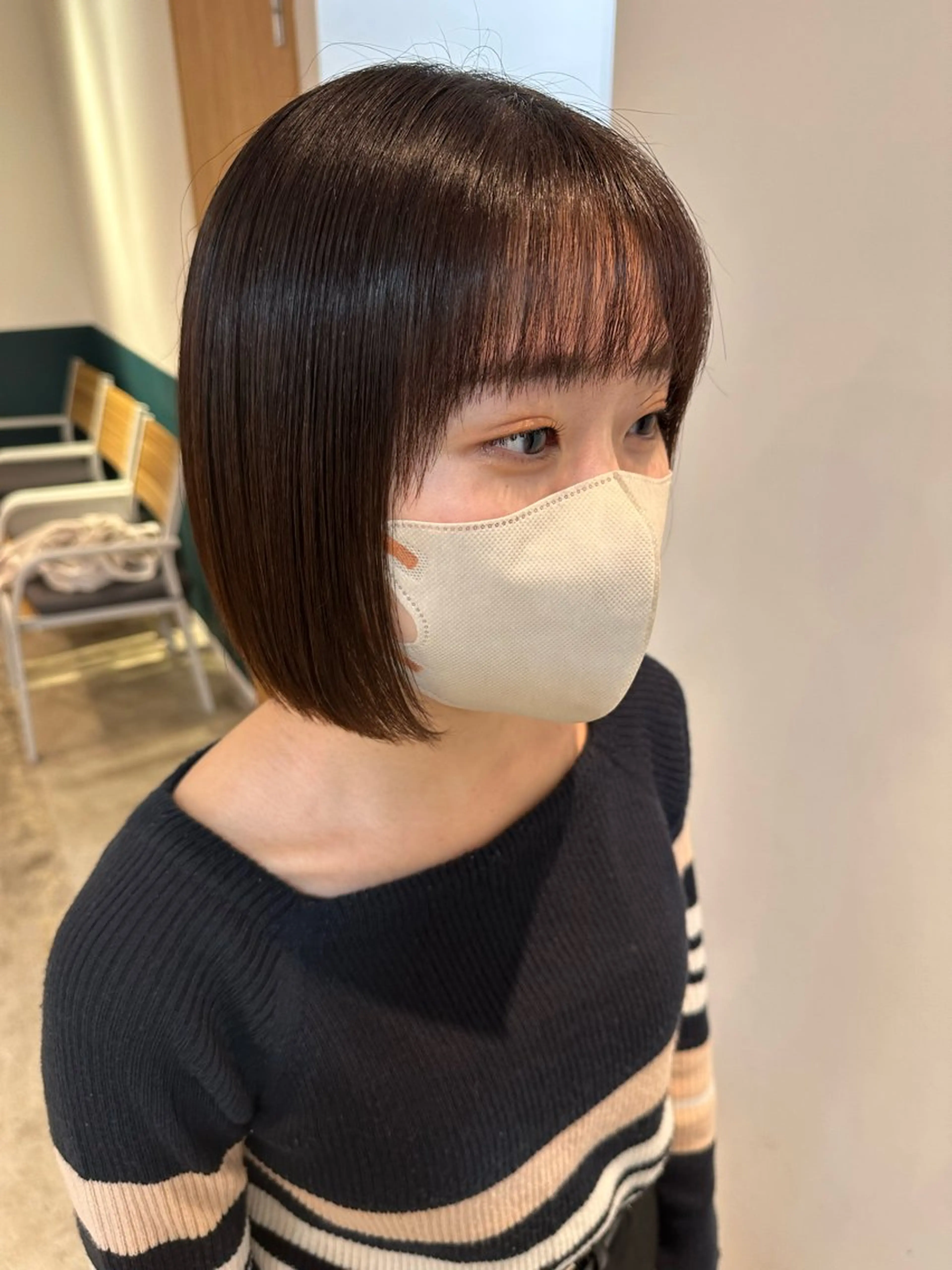 ミディアム ボブ ボブ特化美容師 /荒井悠葵のヘアスタイル