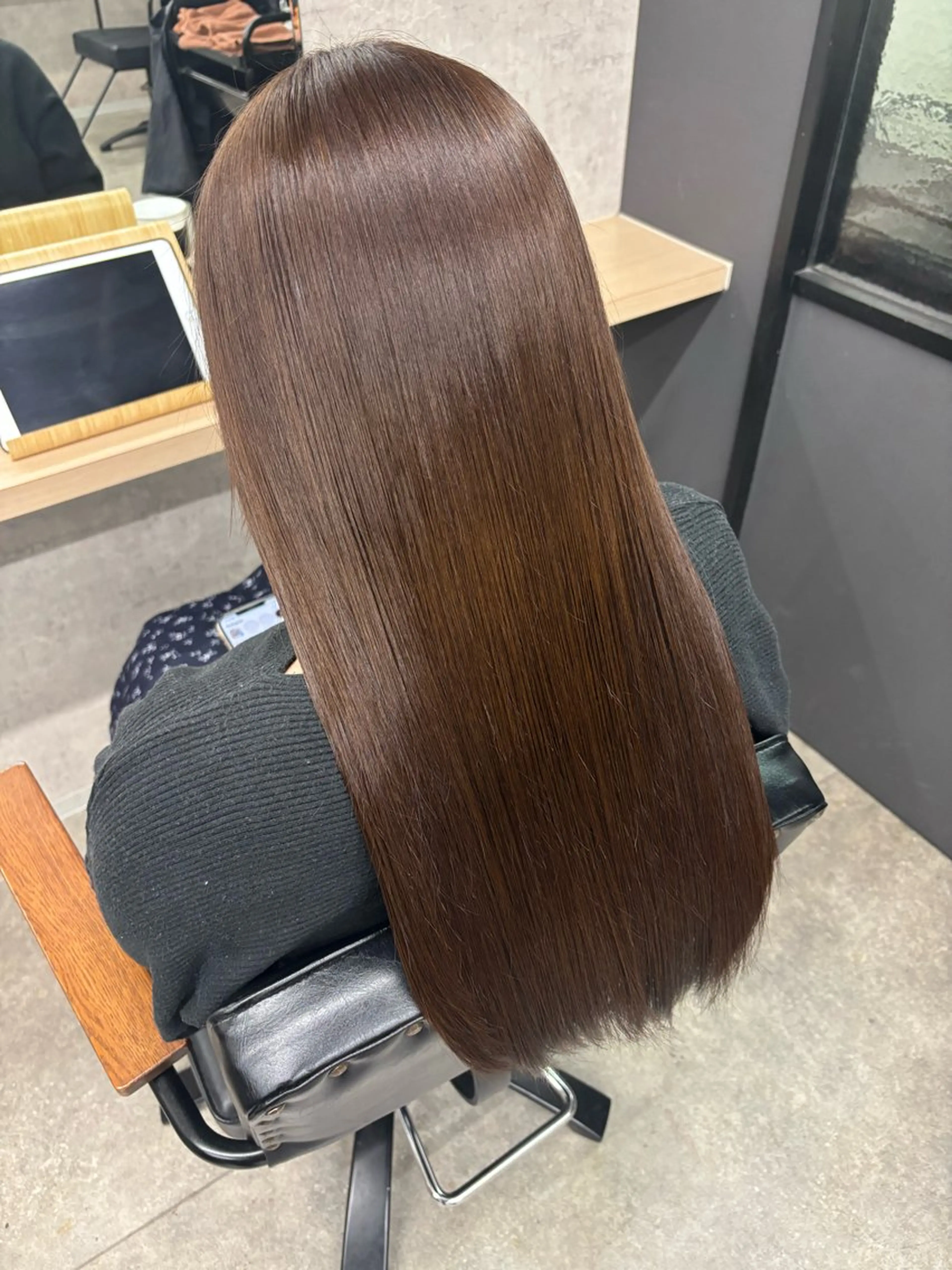 カラー ブラウンカラー ナチュラルブラウン 石原 望来のヘアスタイル