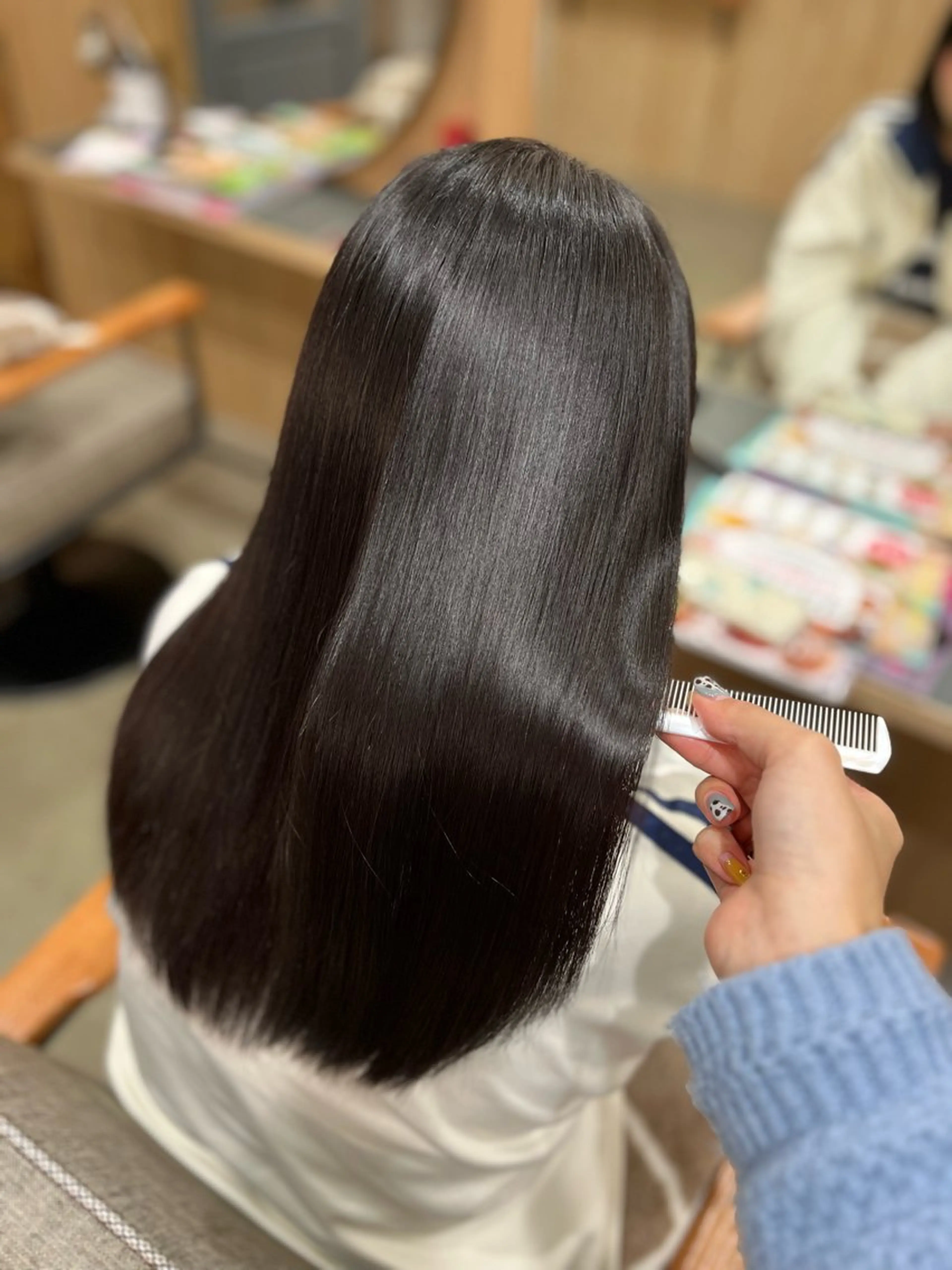 セミロング 髪質改善 トリートメント トリートメント Rosso Hair&SPA 仙台店所属・仙台/髪質改善/艶髪 🫧ｼｽﾞｸのヘアスタイル